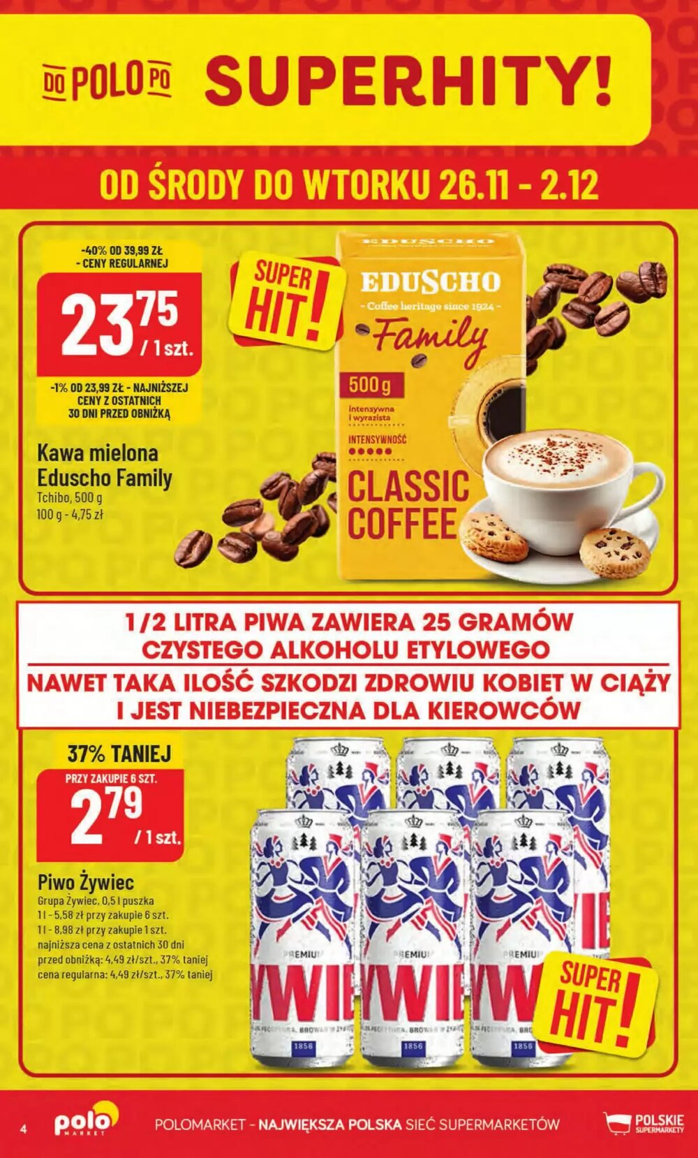 Gazetka promocyjna Polomarket  ważna od 26.11.2025 - Strona 4.