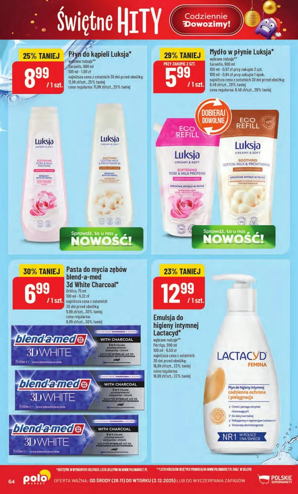 Gazetka promocyjna Polomarket  ważna od 26.11.2025 - Strona 64.