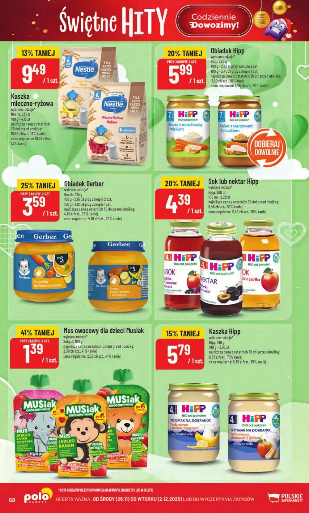 Gazetka promocyjna Polomarket  ważna od 26.11.2025 - Strona 68.