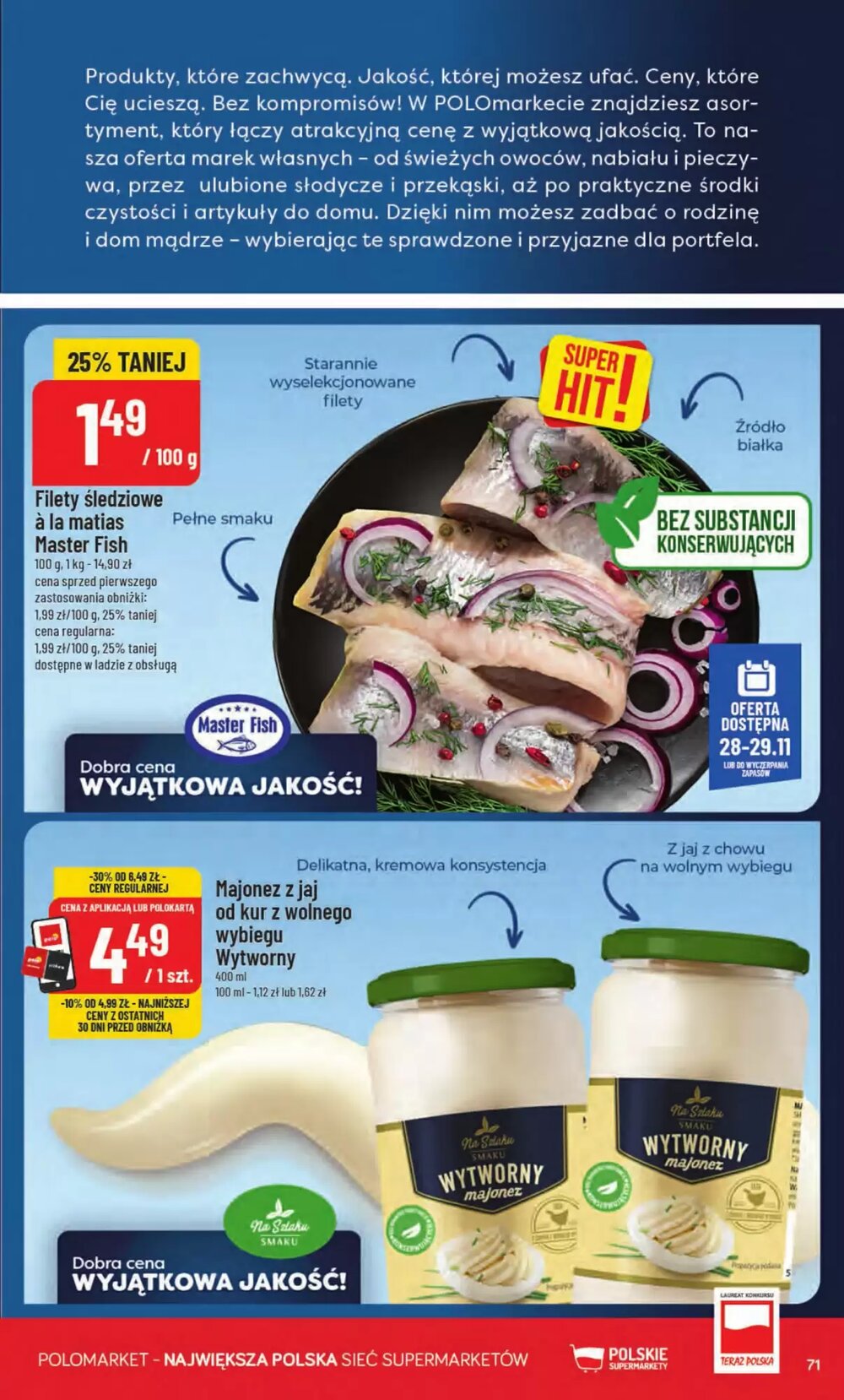 Gazetka promocyjna Polomarket  ważna od 26.11.2025 - Strona 71.