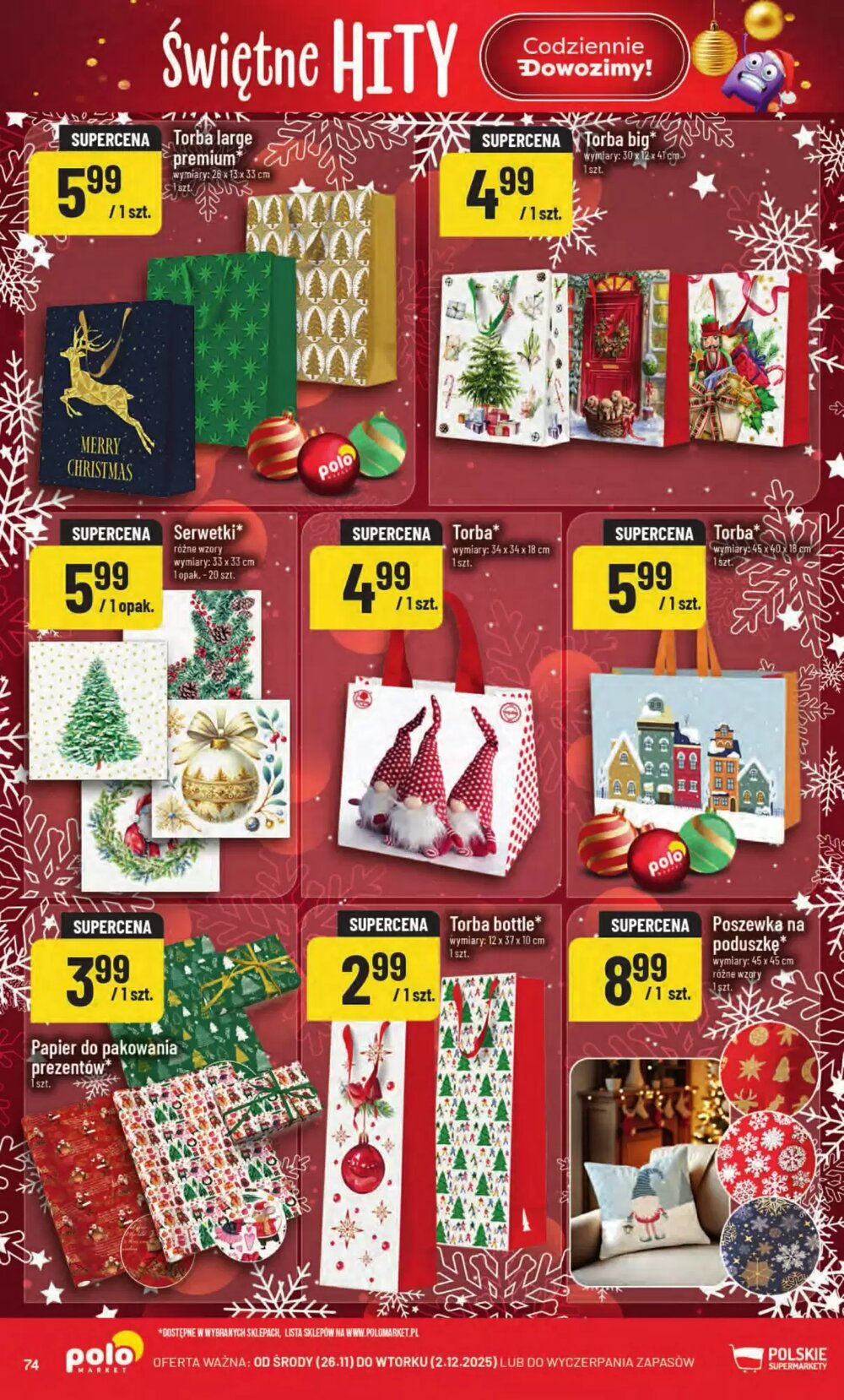 Gazetka promocyjna Polomarket  ważna od 26.11.2025 - Strona 74.