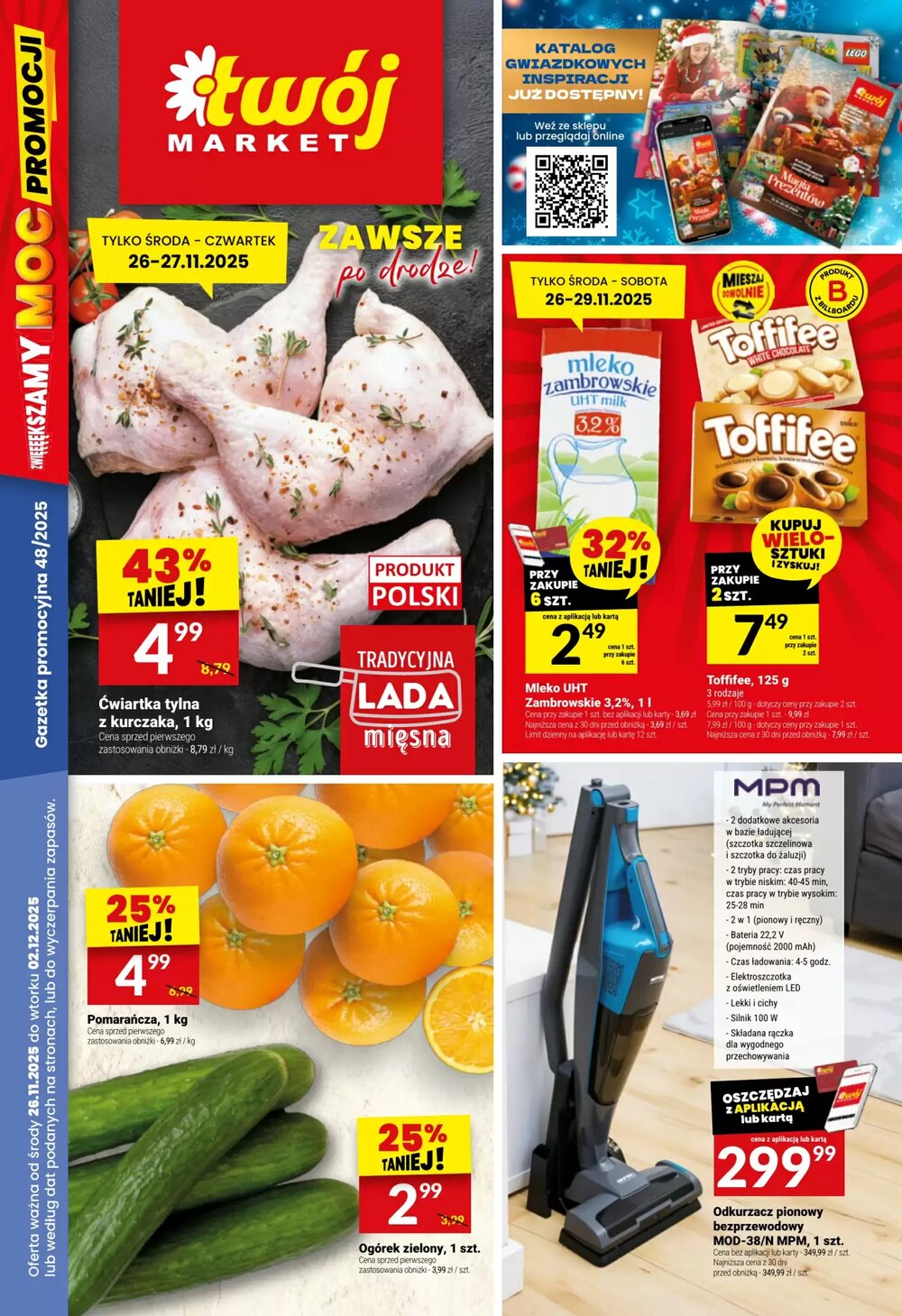 Gazetka promocyjna Twój Market ważna od 26.11.2025 - Strona 1.