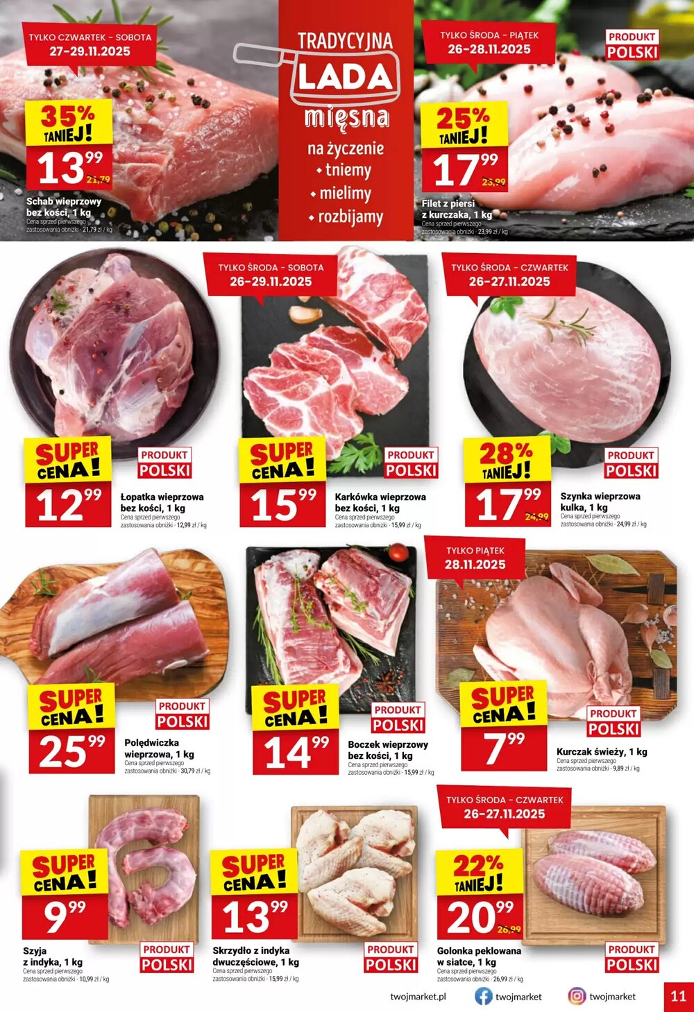 Gazetka promocyjna Twój Market  ważna od 26.11.2025 - Strona 11.