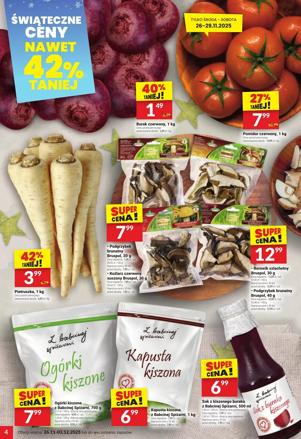 Gazetka promocyjna Twój Market  ważna od 26.11.2025 - Strona 4.