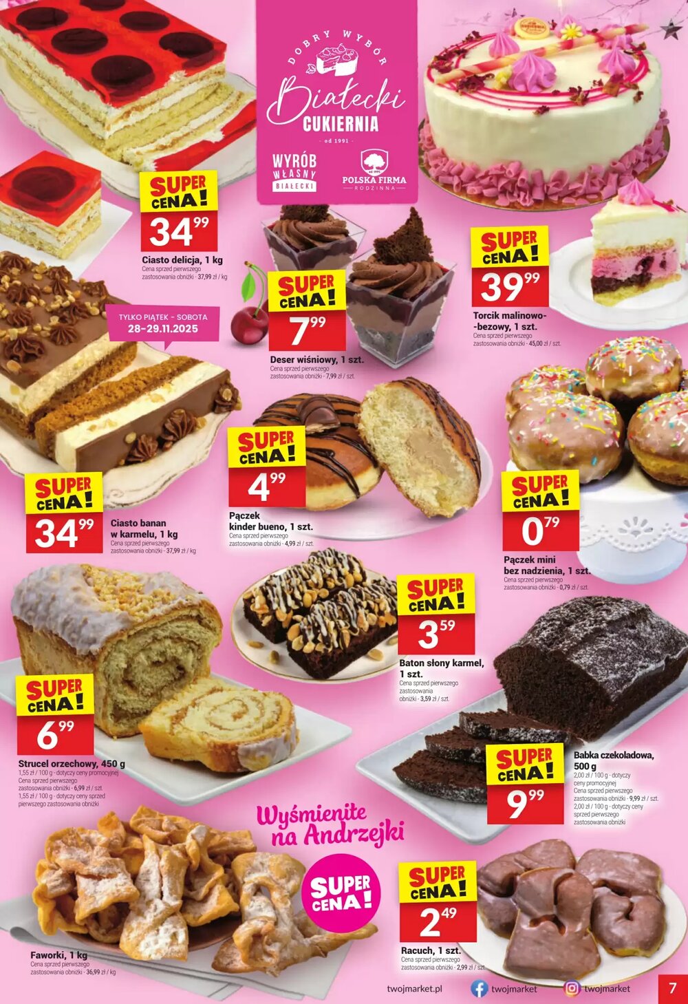 Gazetka promocyjna Twój Market  ważna od 26.11.2025 - Strona 7.