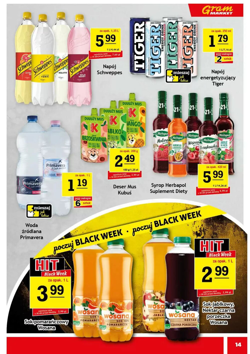Gazetka promocyjna Gram Market  ważna od 26.11.2025 - Strona 14.