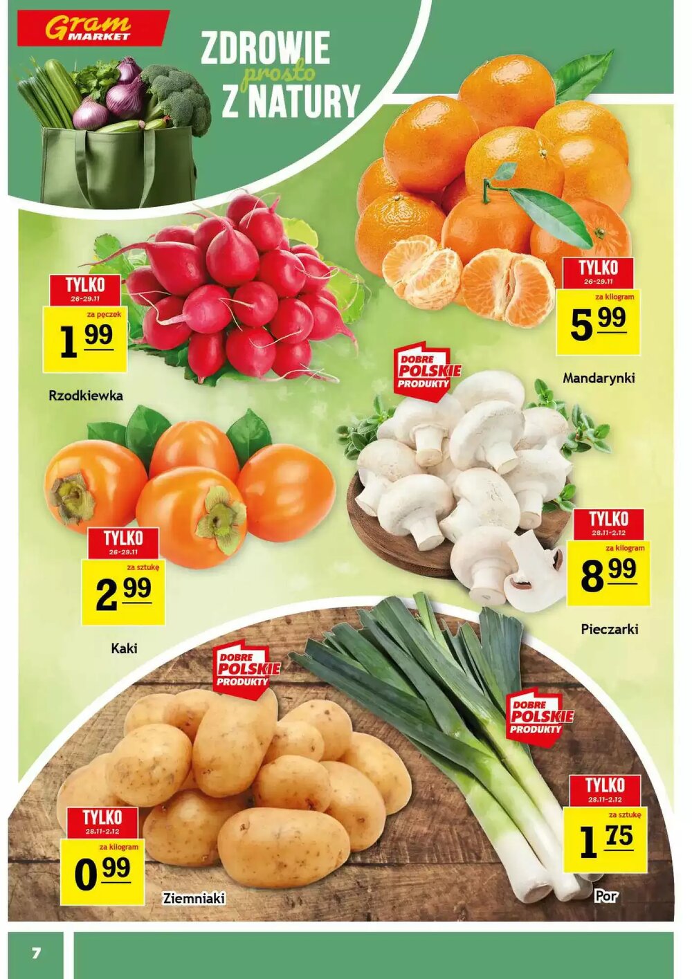 Gazetka promocyjna Gram Market  ważna od 26.11.2025 - Strona 7.