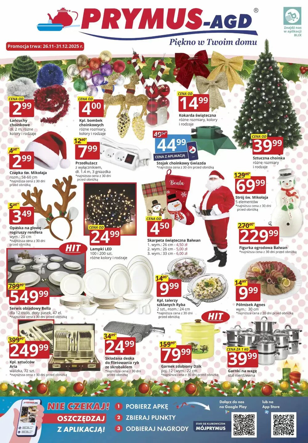 Gazetka promocyjna Prymus-AGD  ważna od 26.11.2025 - Strona 1.