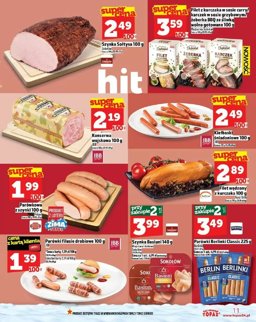 Gazetka promocyjna Topaz  ważna od 27.11.2025 - Strona 11.