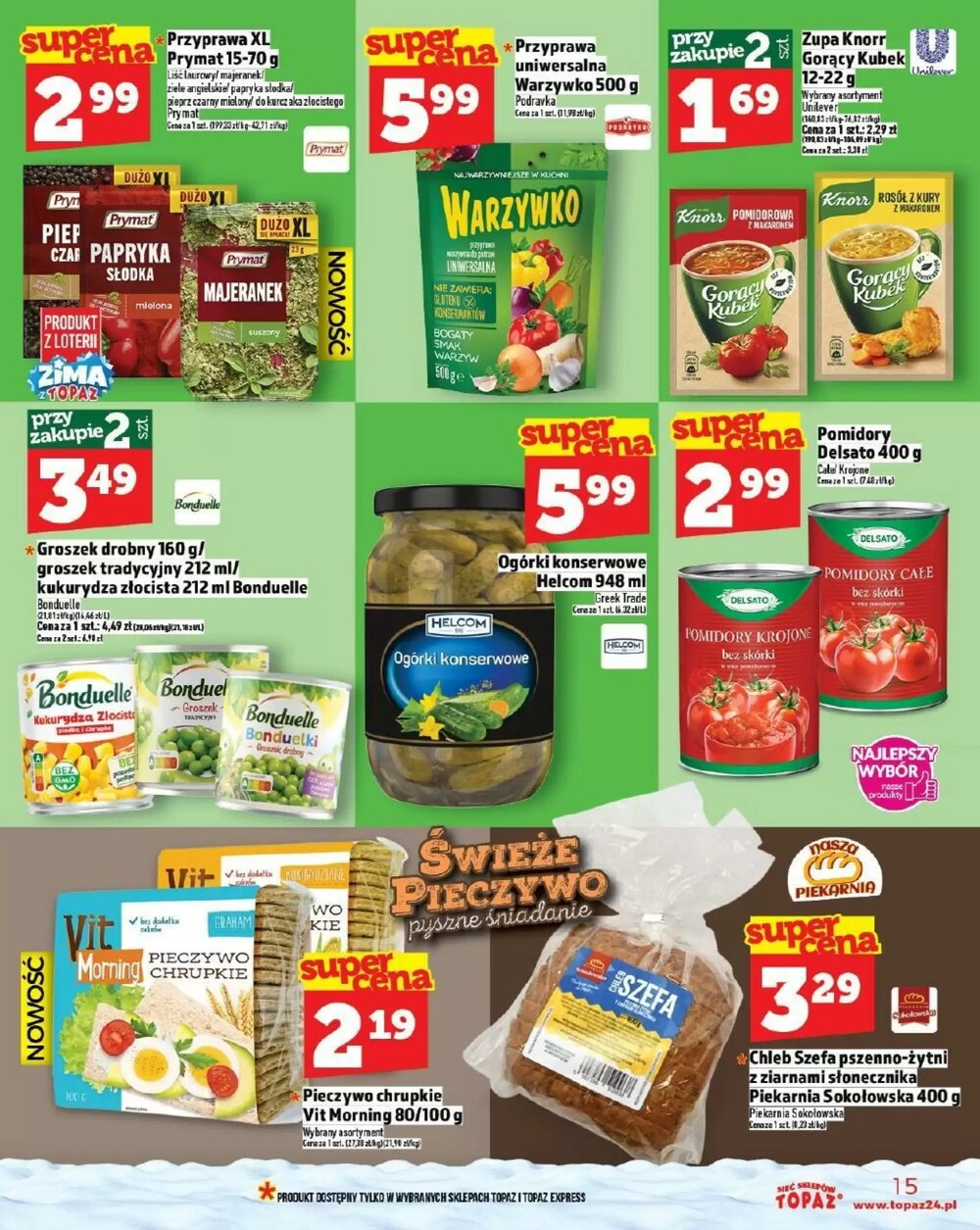 Gazetka promocyjna Topaz  ważna od 27.11.2025 - Strona 15.