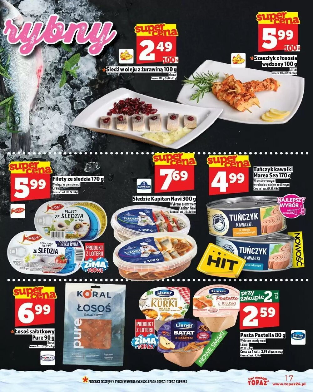 Gazetka promocyjna Topaz  ważna od 27.11.2025 - Strona 17.