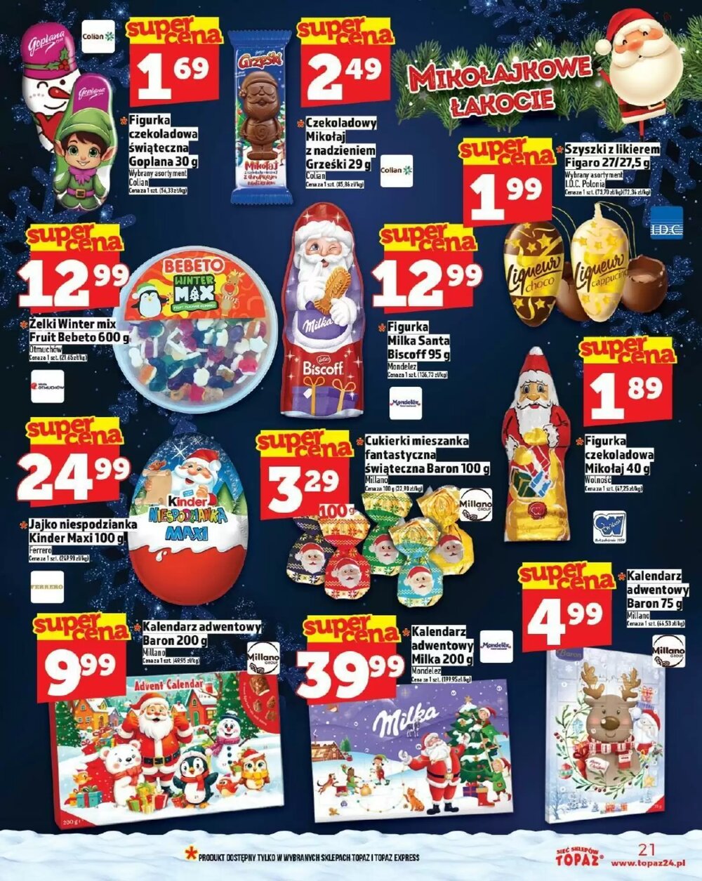 Gazetka promocyjna Topaz  ważna od 27.11.2025 - Strona 21.