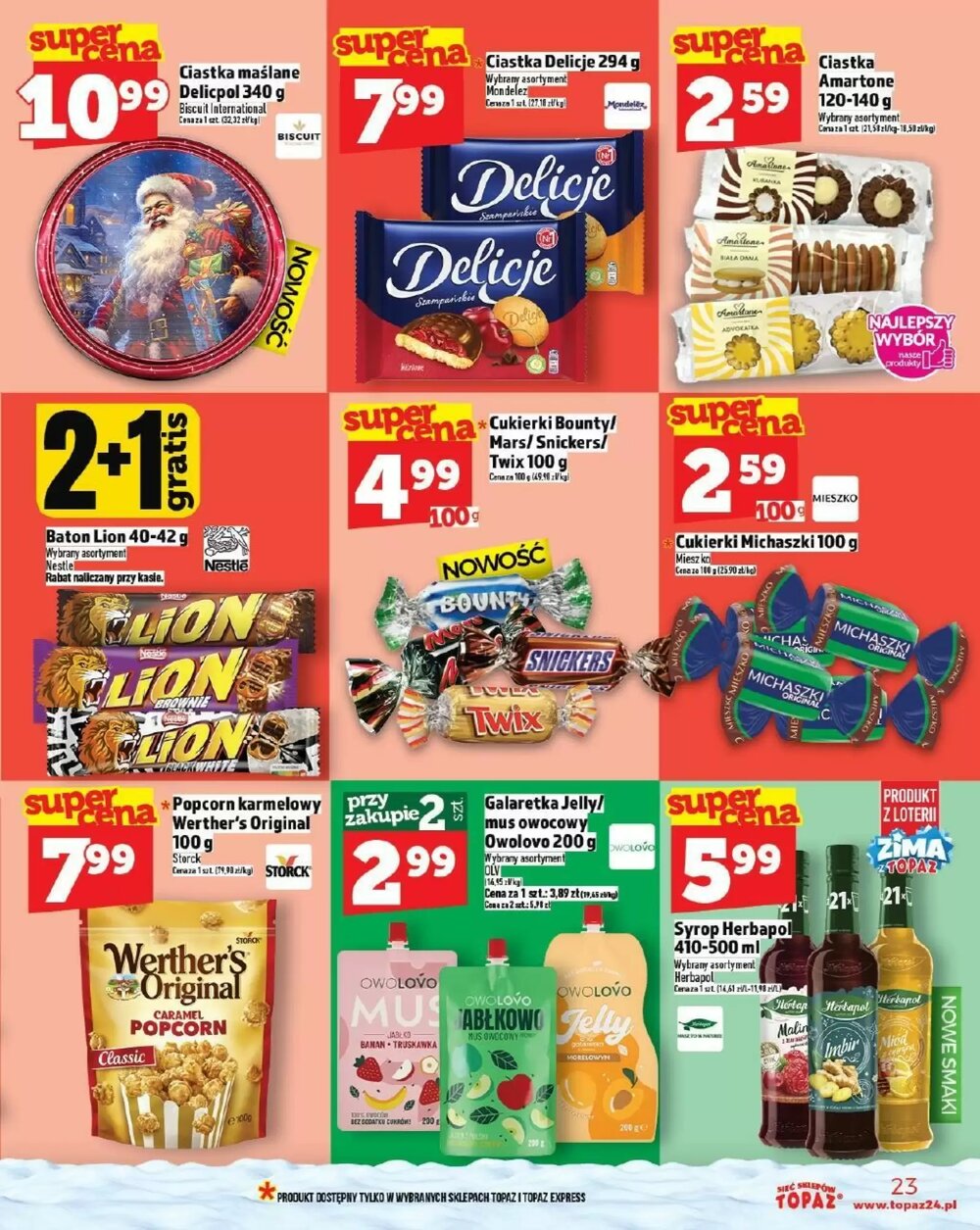 Gazetka promocyjna Topaz  ważna od 27.11.2025 - Strona 23.