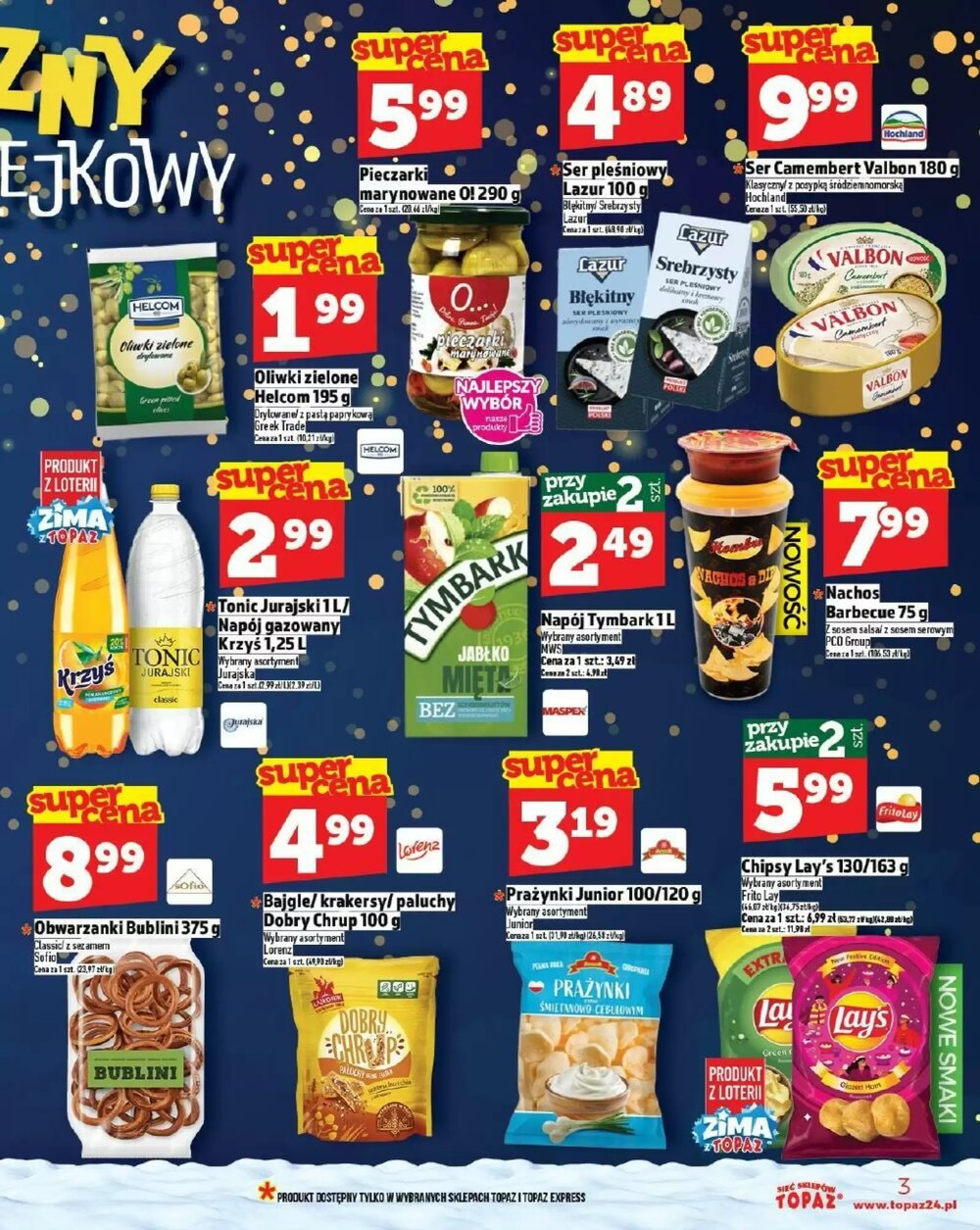 Gazetka promocyjna Topaz  ważna od 27.11.2025 - Strona 3.