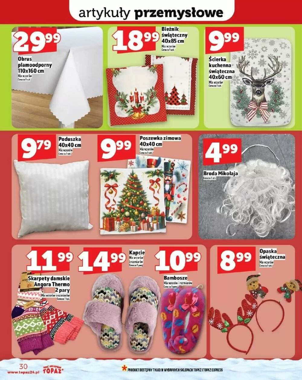 Gazetka promocyjna Topaz  ważna od 27.11.2025 - Strona 30.