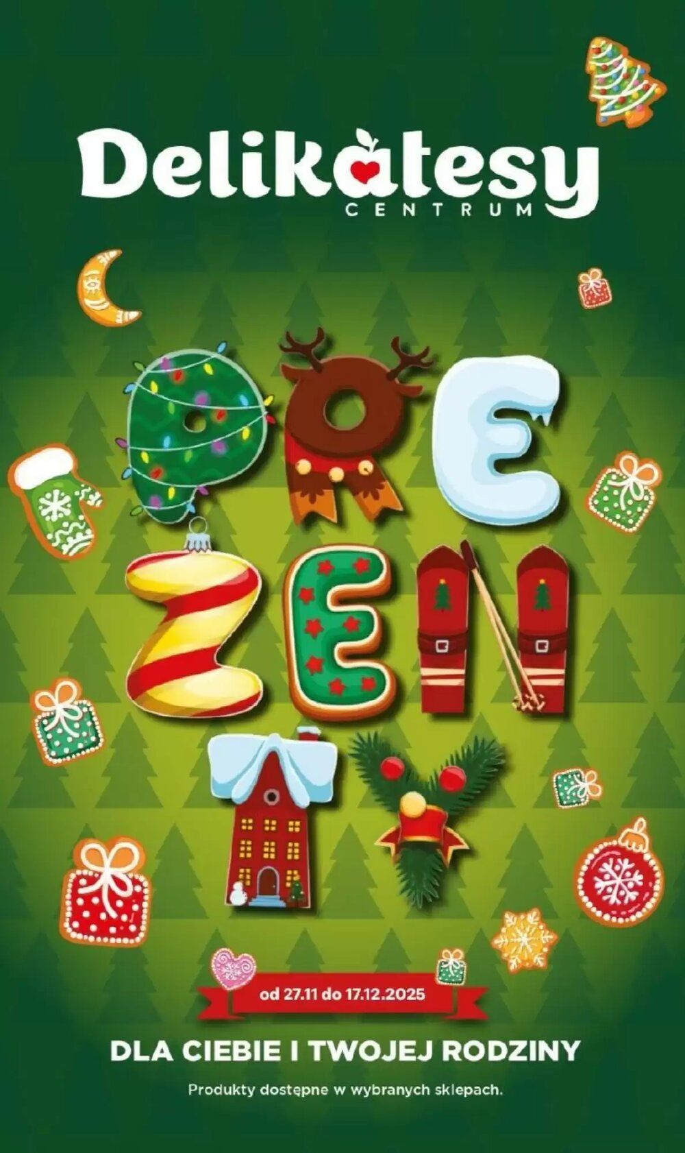 Gazetka promocyjna Delikatesy Centrum  ważna od 27.11.2025 - Strona 1.