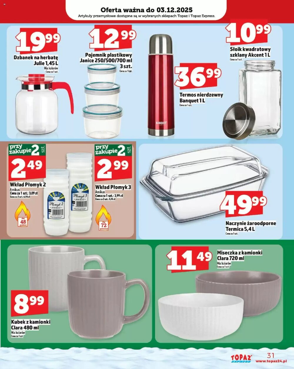 Gazetka promocyjna Topaz Express  ważna od 27.11.2025 - Strona 31.