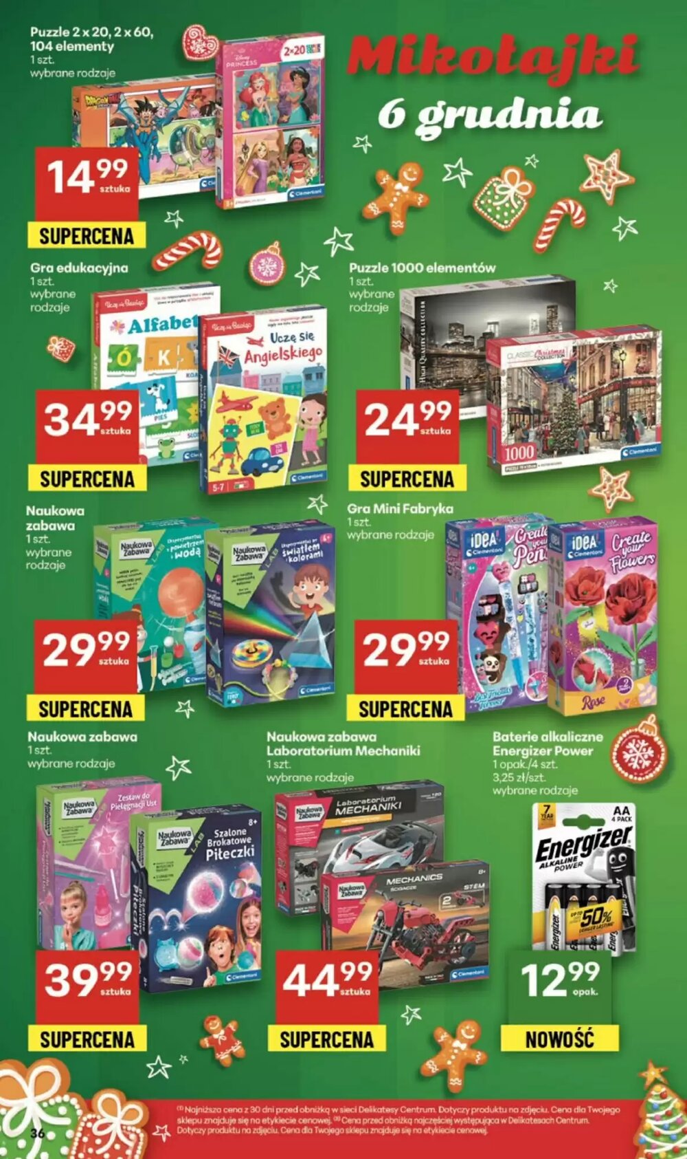 Gazetka promocyjna Delikatesy Centrum  ważna od 27.11.2025 - Strona 36.