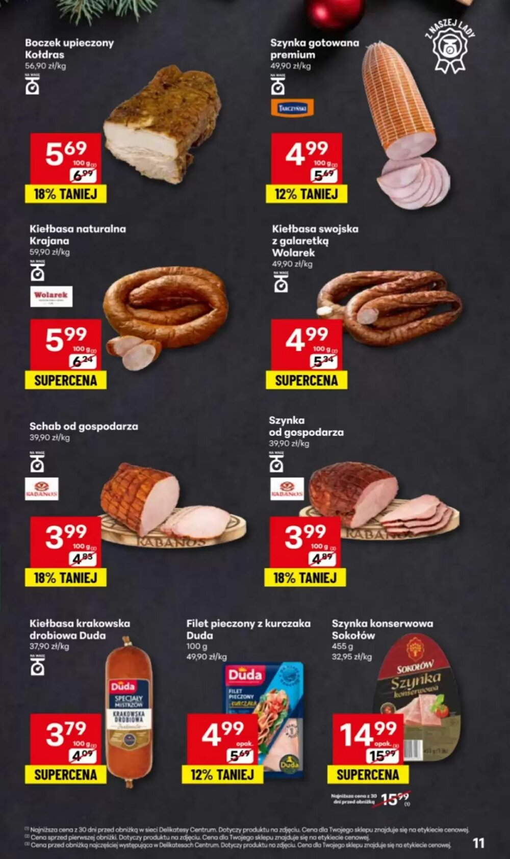 Gazetka promocyjna Delikatesy Centrum  ważna od 27.11.2025 - Strona 11.
