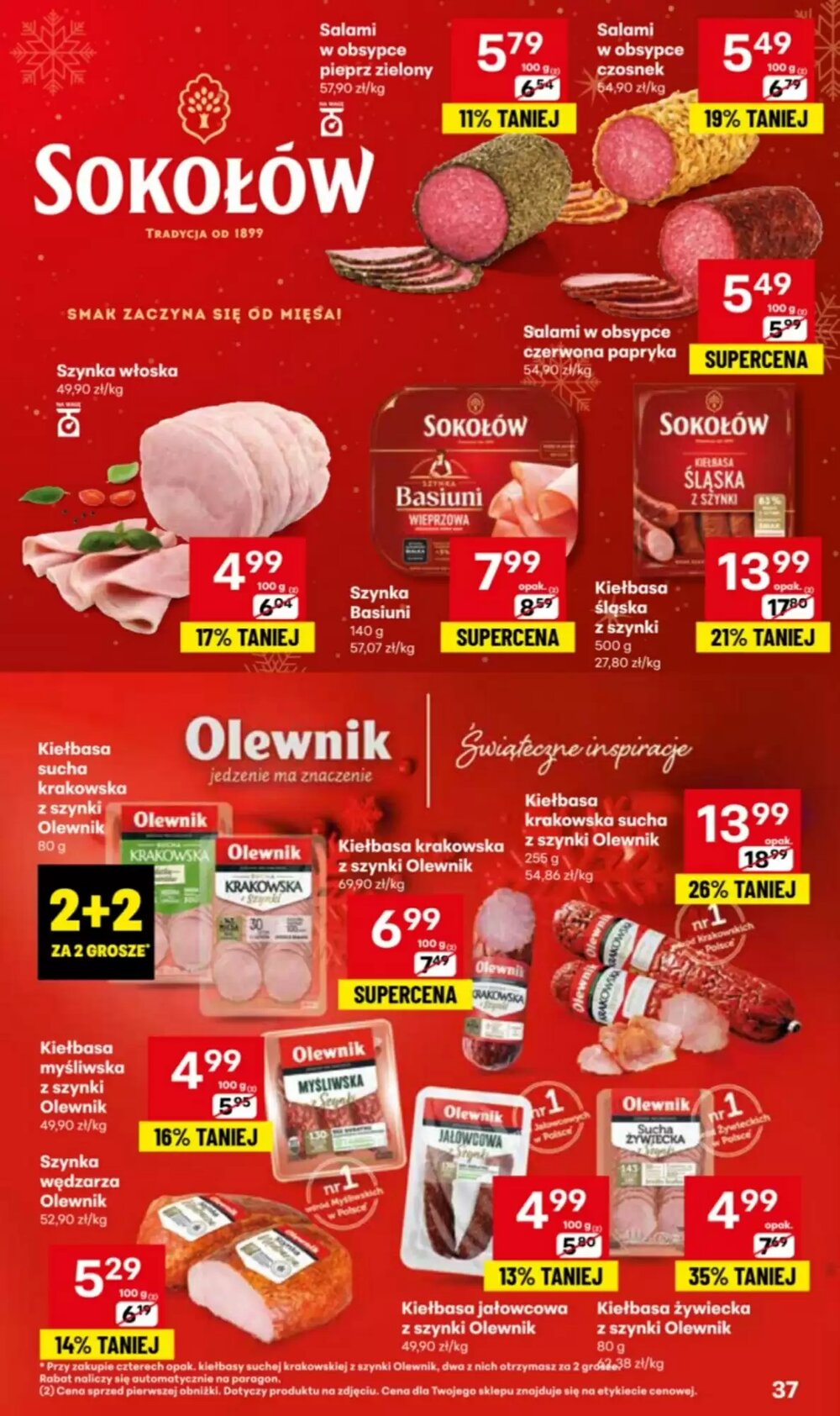Gazetka promocyjna Delikatesy Centrum  ważna od 27.11.2025 - Strona 37.