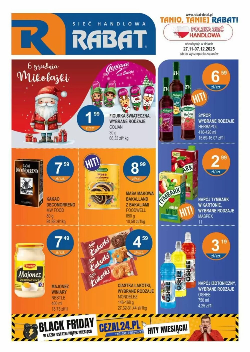 Gazetka promocyjna Rabat  ważna od 27.11.2025 - Strona 1.