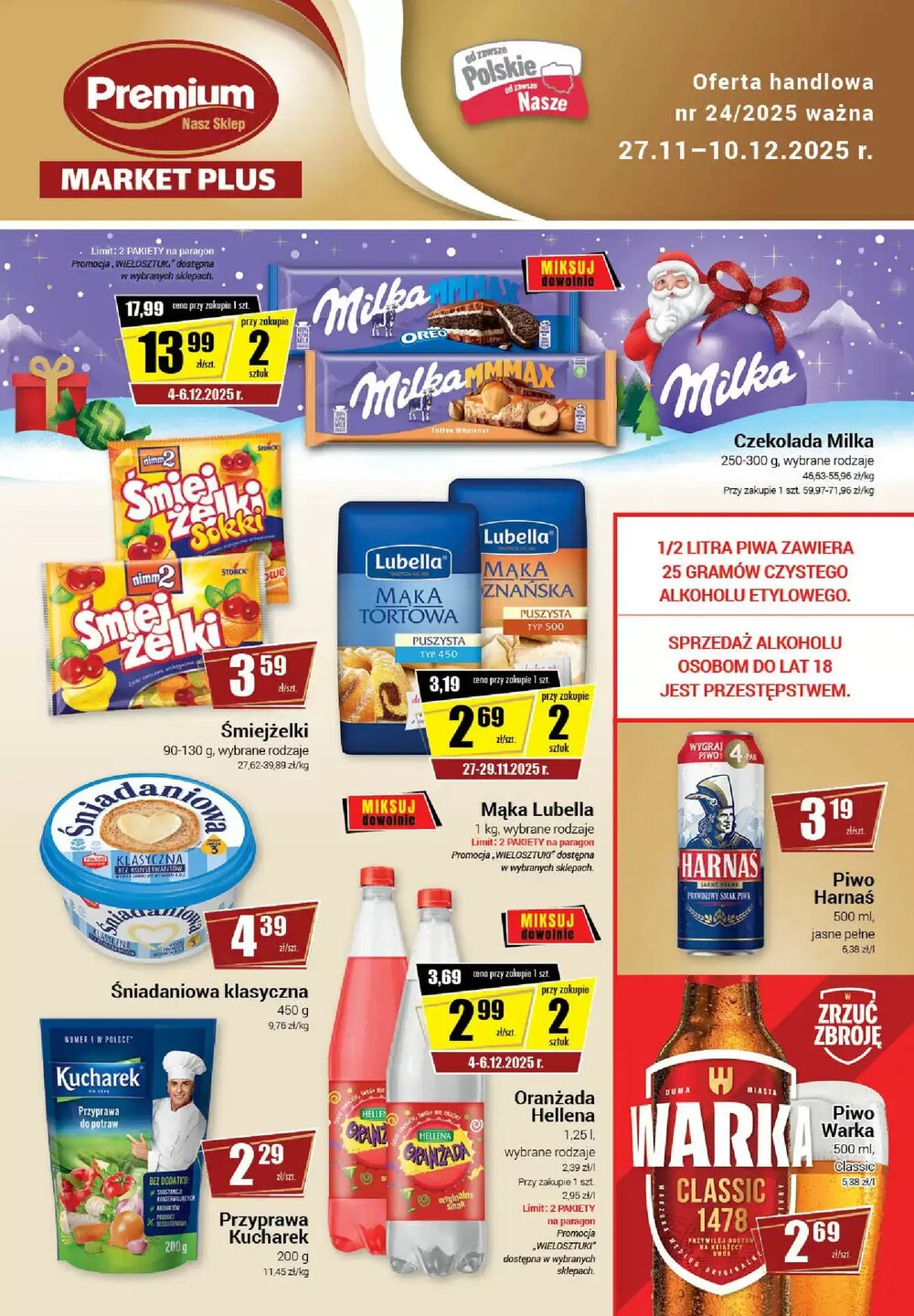 Gazetka promocyjna Premium Nasz Sklep  ważna od 27.11.2025 - Strona 1.