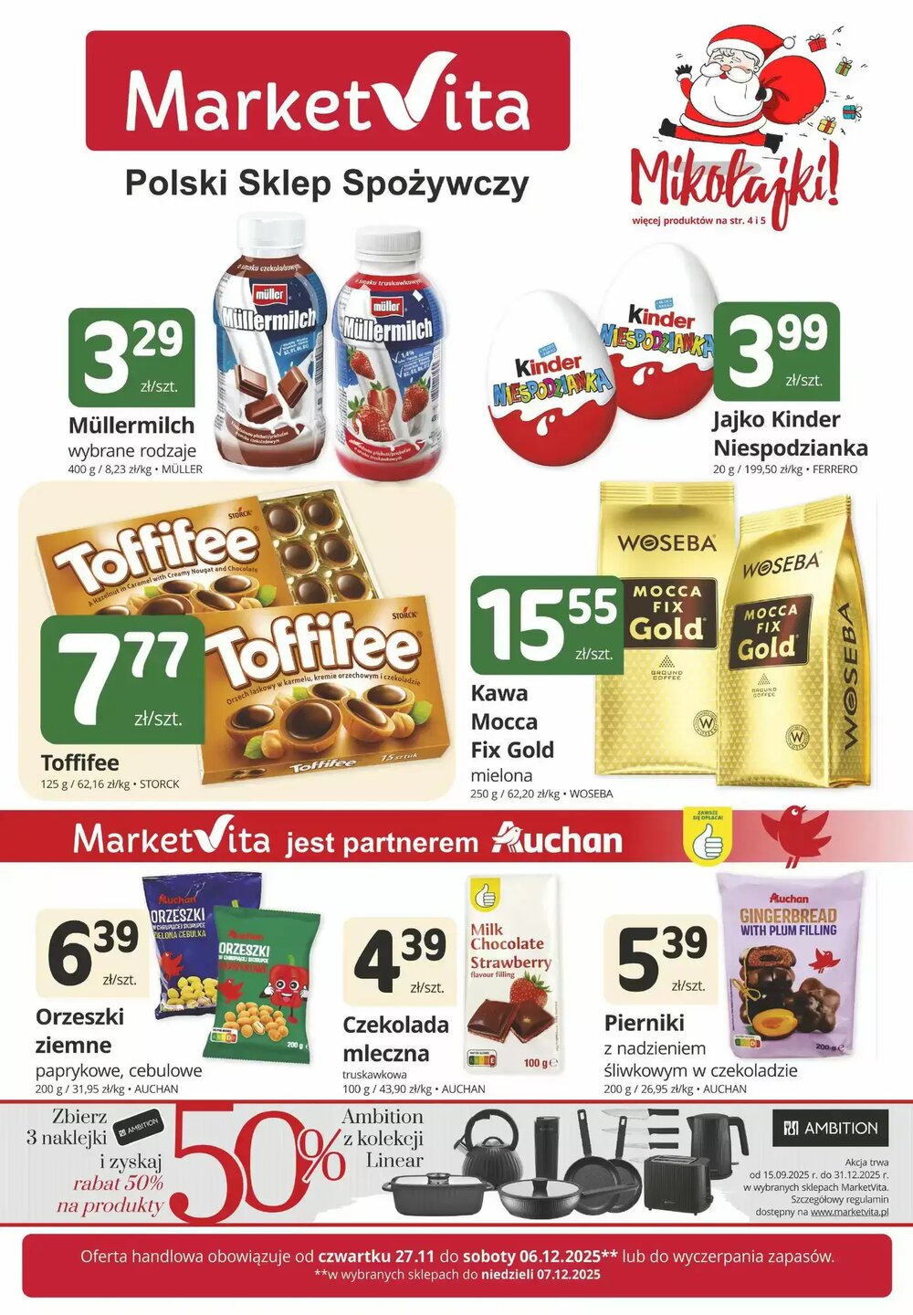 Gazetka promocyjna Marketvita  ważna od 27.11.2025 - Strona 1.