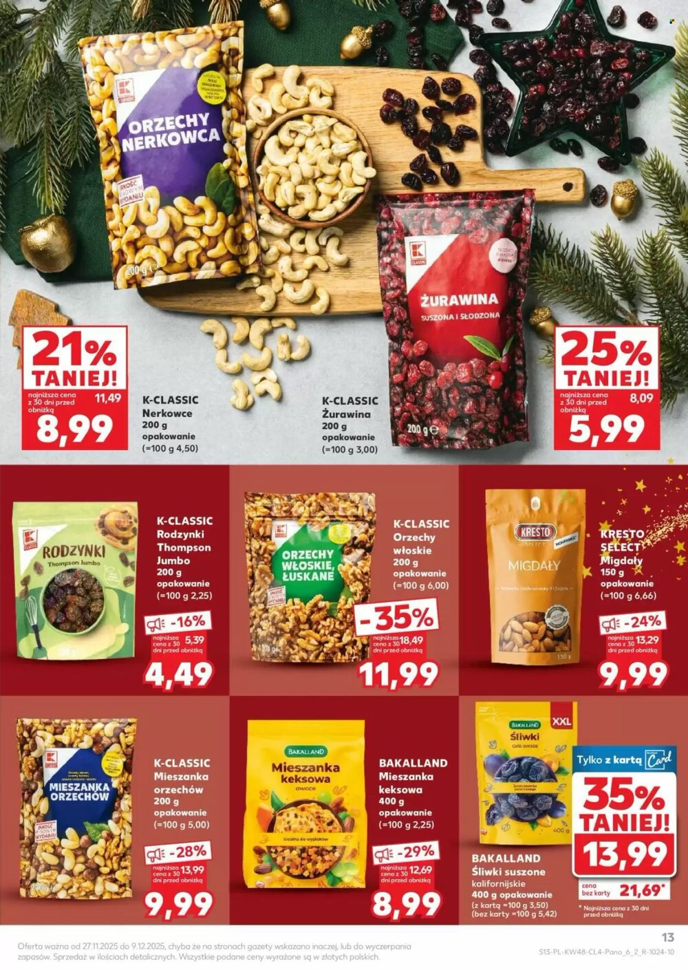 Gazetka promocyjna Kaufland  ważna od 27.11.2025 - Strona 13.