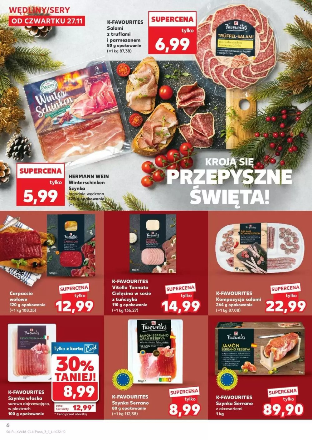 Gazetka promocyjna Kaufland  ważna od 27.11.2025 - Strona 6.
