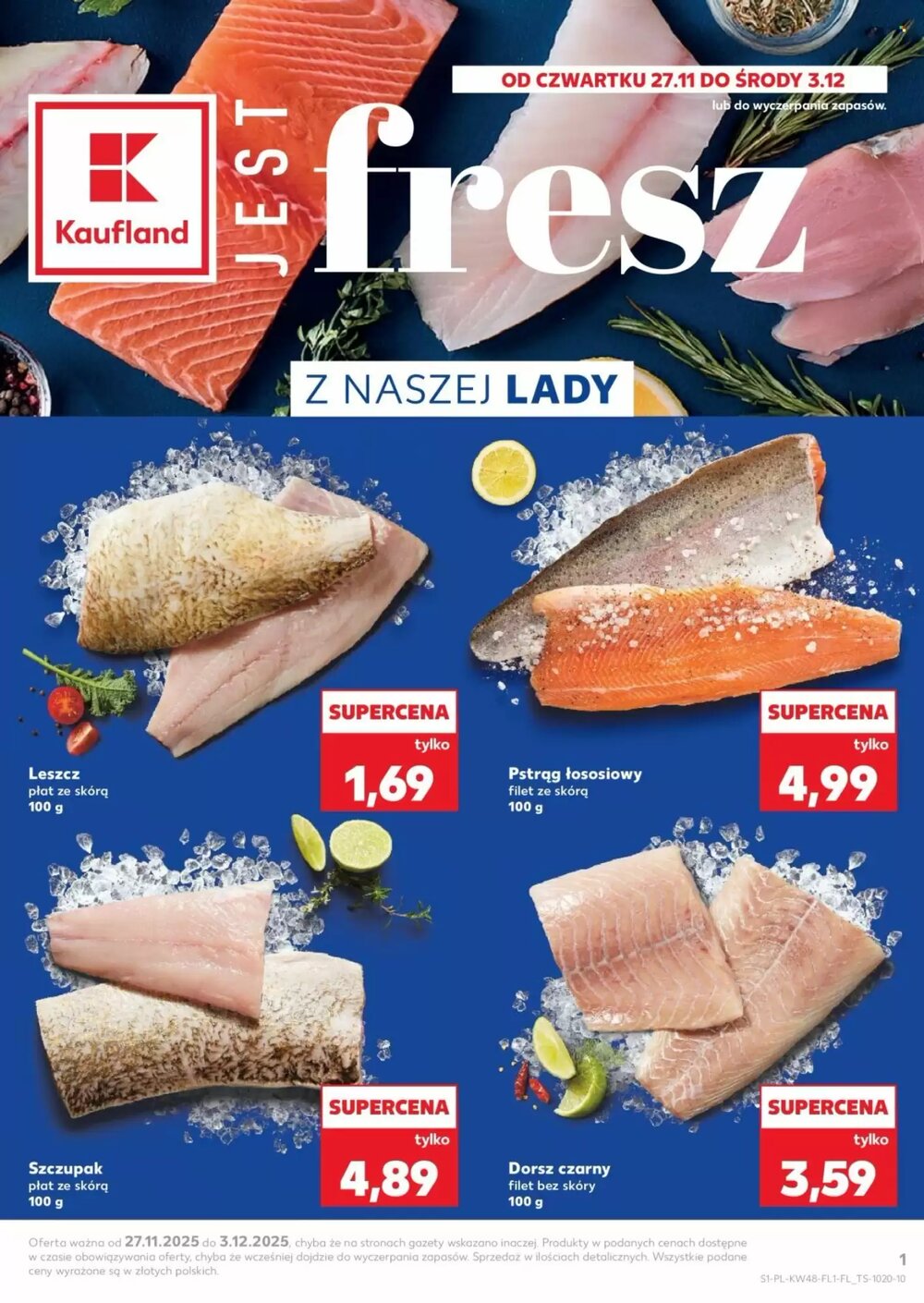 Gazetka promocyjna Kaufland  ważna od 27.11.2025 - Strona 1.