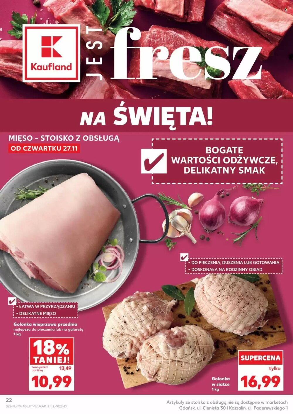 Gazetka promocyjna Kaufland  ważna od 27.11.2025 - Strona 22.