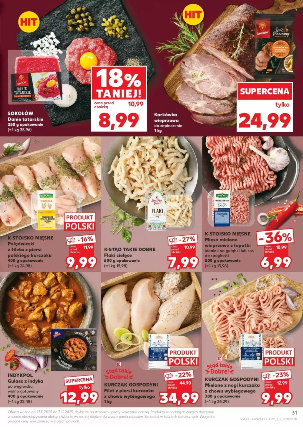 Gazetka promocyjna Kaufland  ważna od 27.11.2025 - Strona 31.