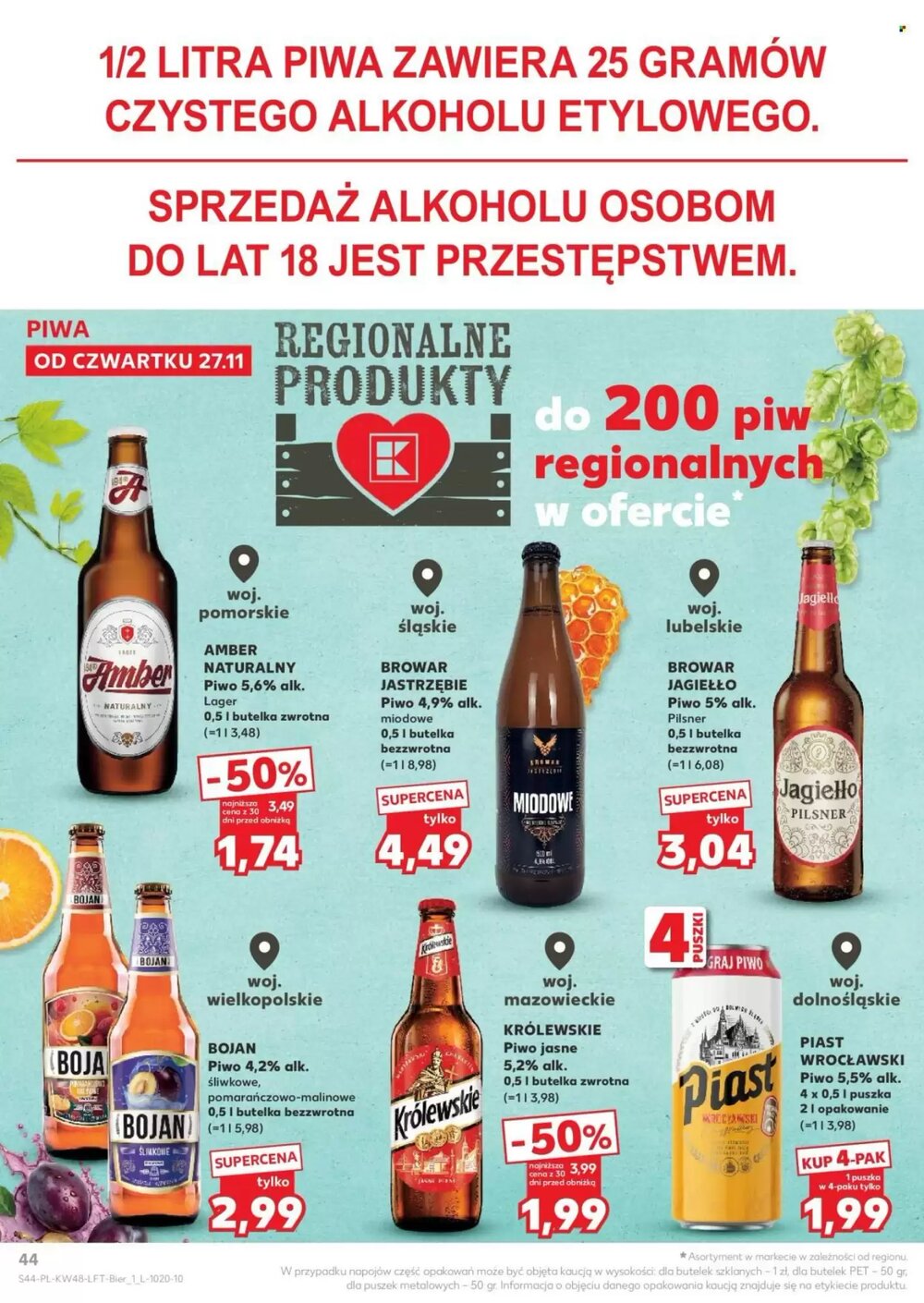 Gazetka promocyjna Kaufland  ważna od 27.11.2025 - Strona 44.