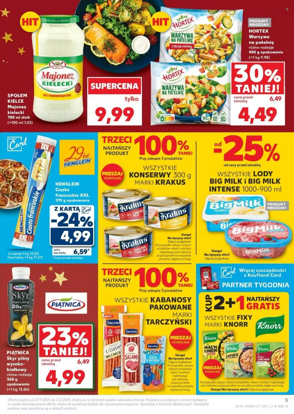 Gazetka promocyjna Kaufland  ważna od 27.11.2025 - Strona 5.