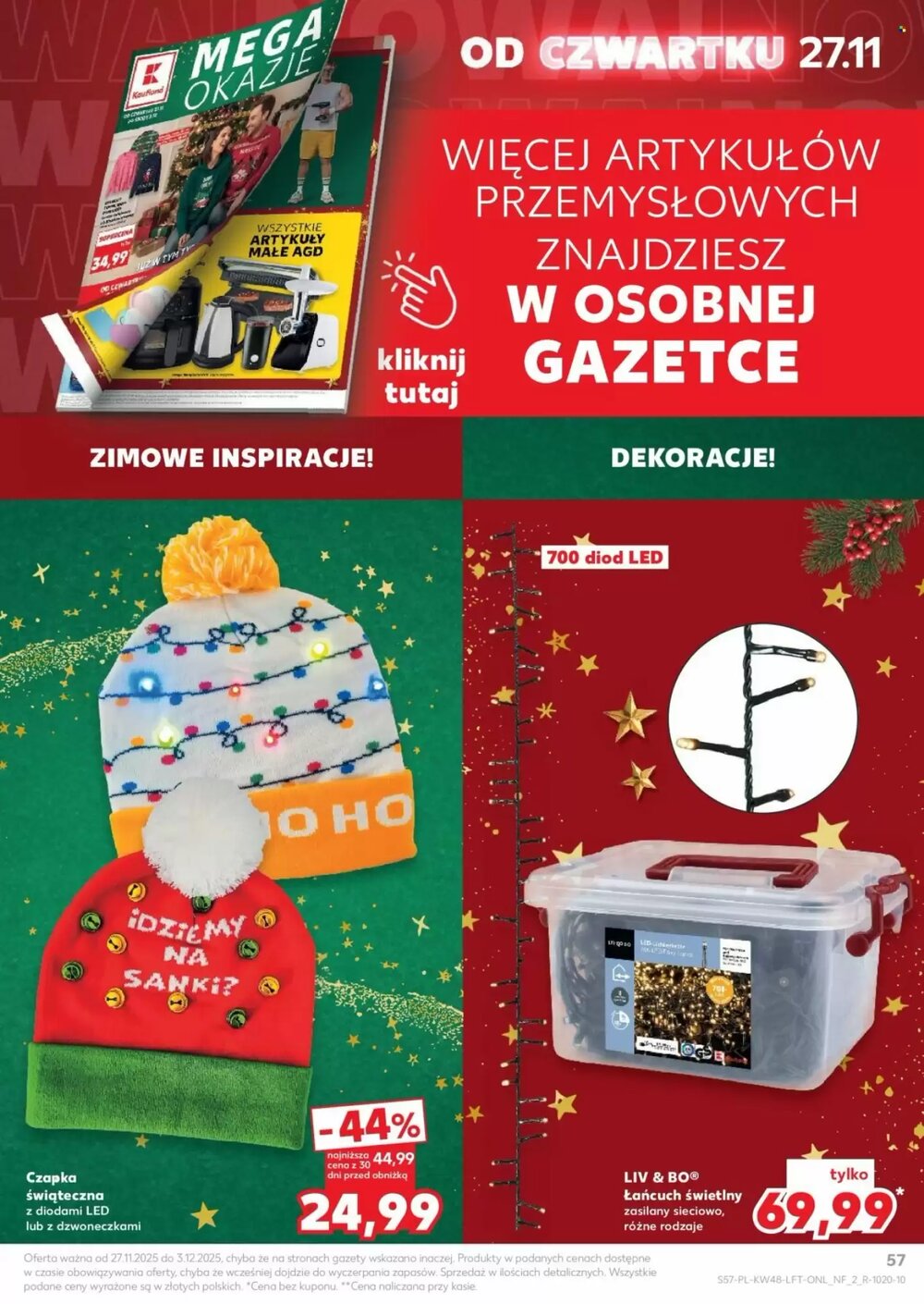 Gazetka promocyjna Kaufland  ważna od 27.11.2025 - Strona 57.