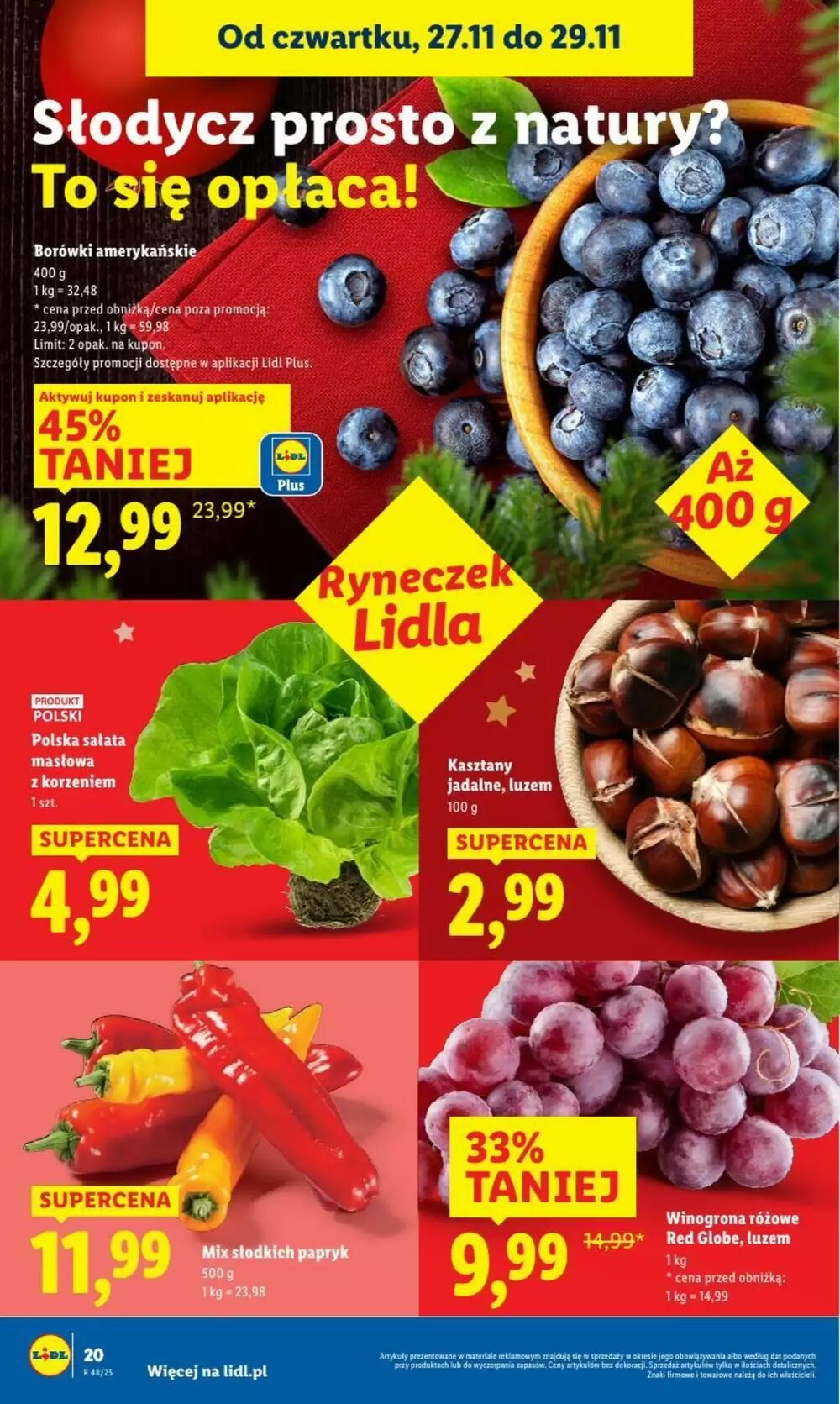 Gazetka promocyjna Lidl  ważna od 27.11.2025 - Strona 20.