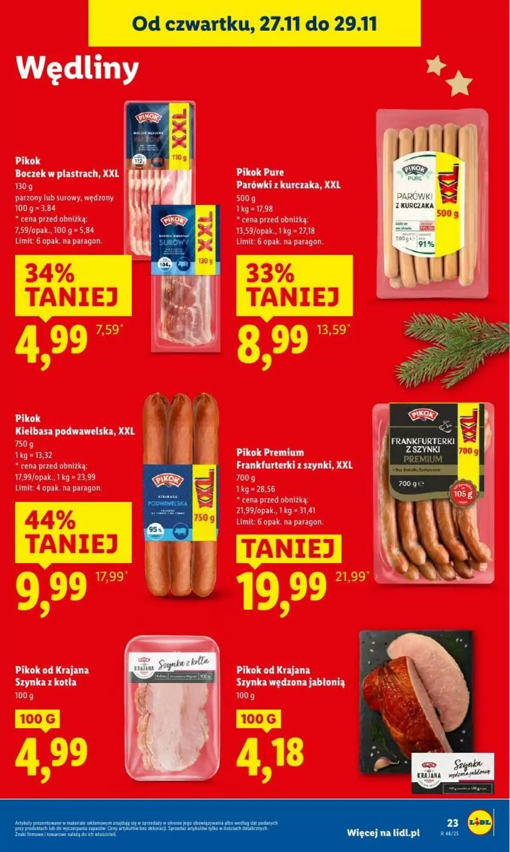 Gazetka promocyjna Lidl  ważna od 27.11.2025 - Strona 23.