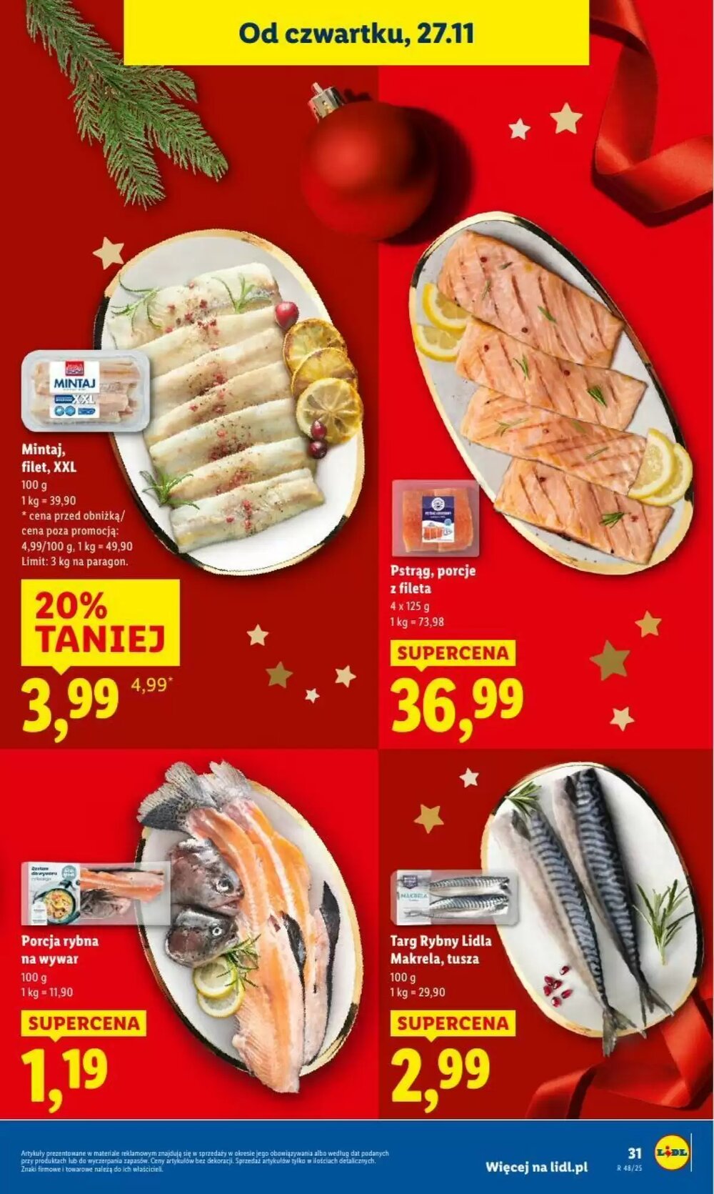 Gazetka promocyjna Lidl  ważna od 27.11.2025 - Strona 31.