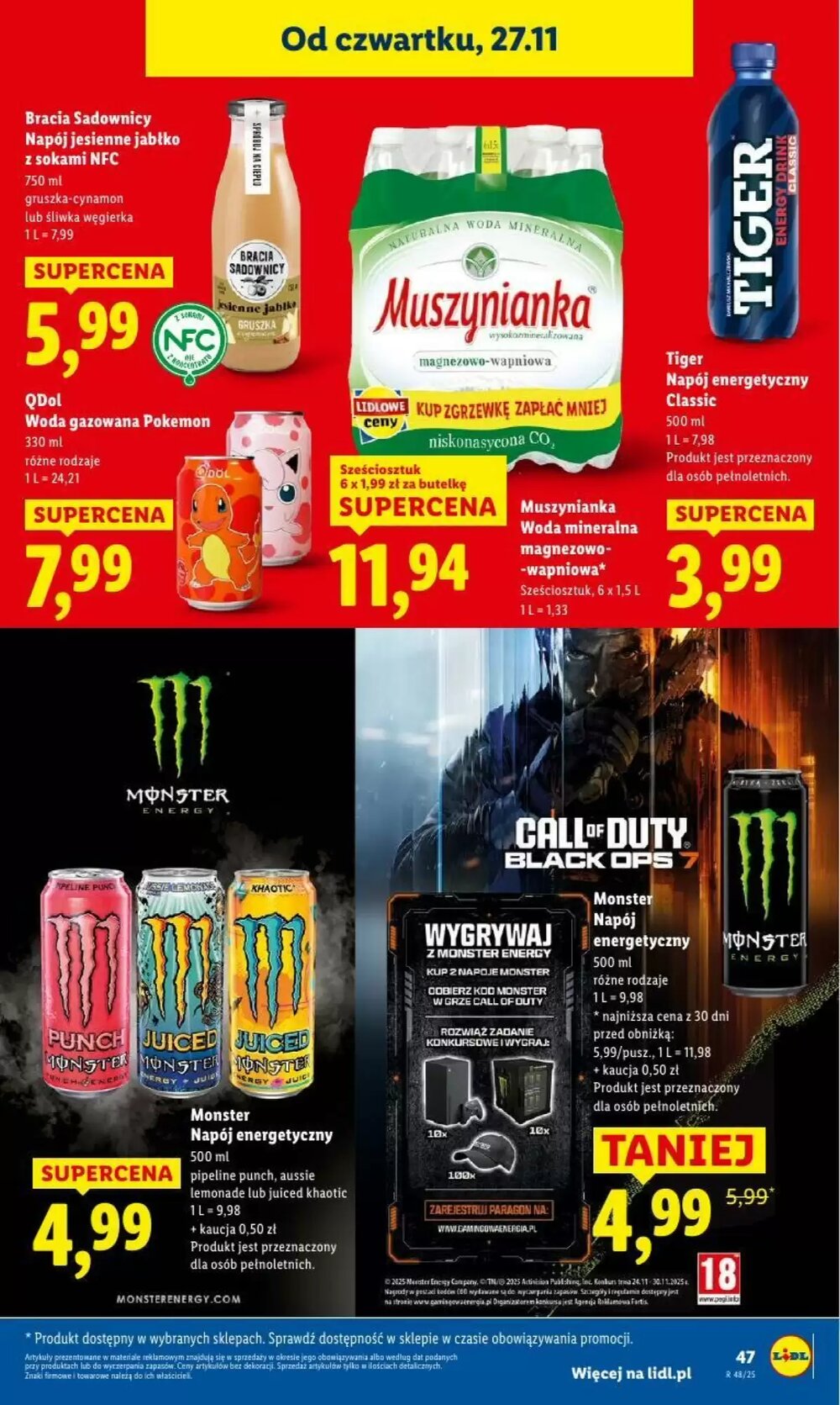 Gazetka promocyjna Lidl  ważna od 27.11.2025 - Strona 47.