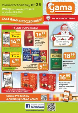 Gazetka promocyjna Gama ważna od 27.11.2025