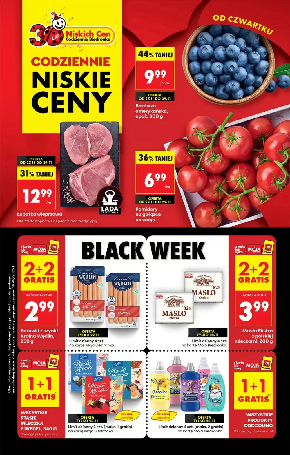 Gazetka promocyjna Biedronka  ważna od 27.11.2025 - Strona 1.