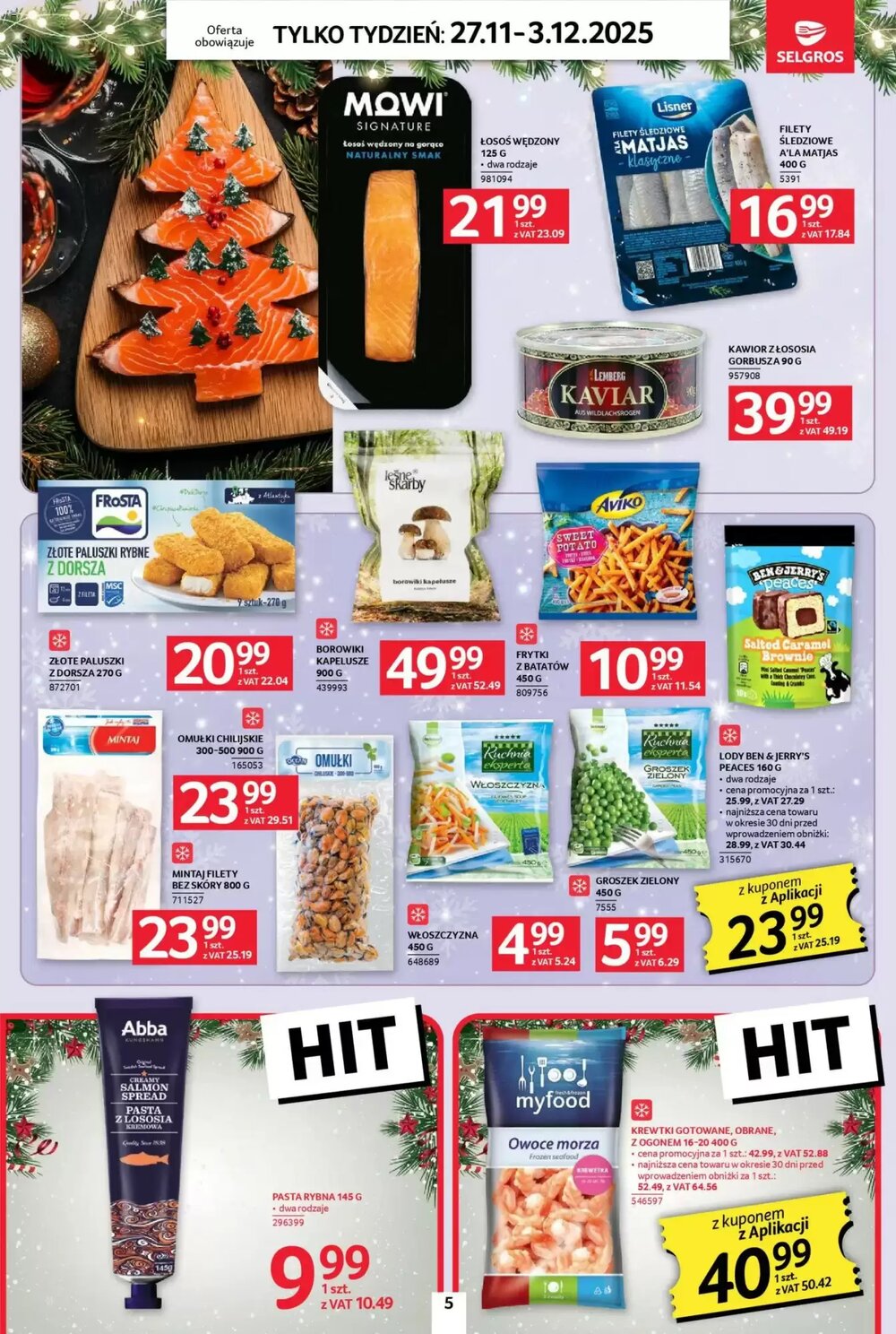 Gazetka promocyjna Selgros  ważna od 27.11.2025 - Strona 5.