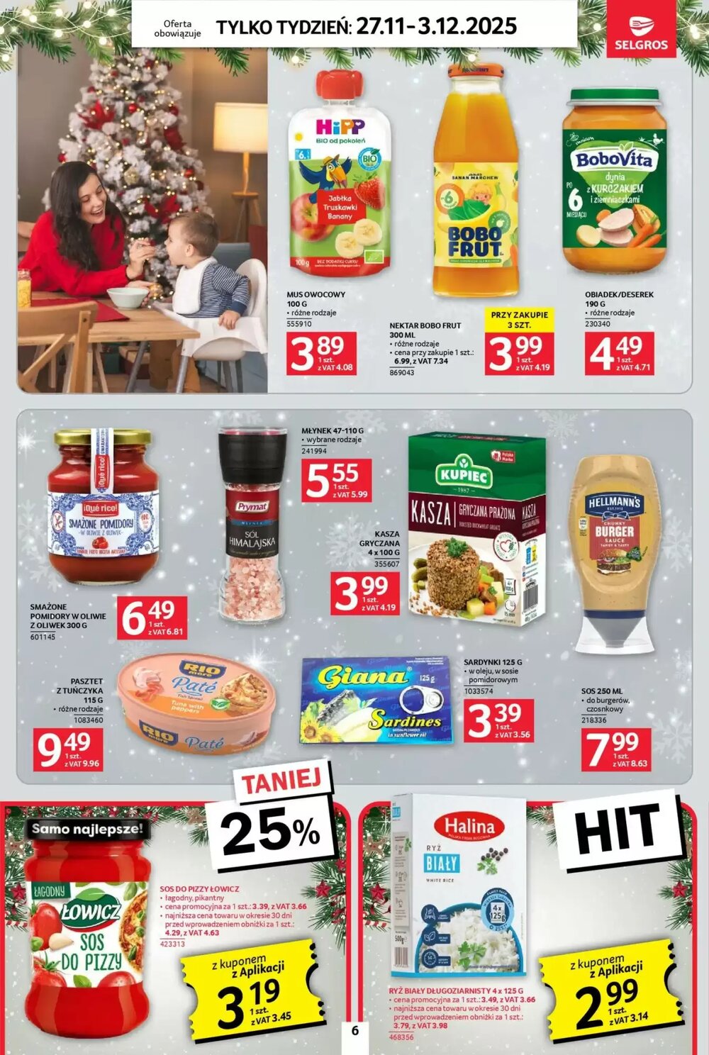Gazetka promocyjna Selgros  ważna od 27.11.2025 - Strona 6.