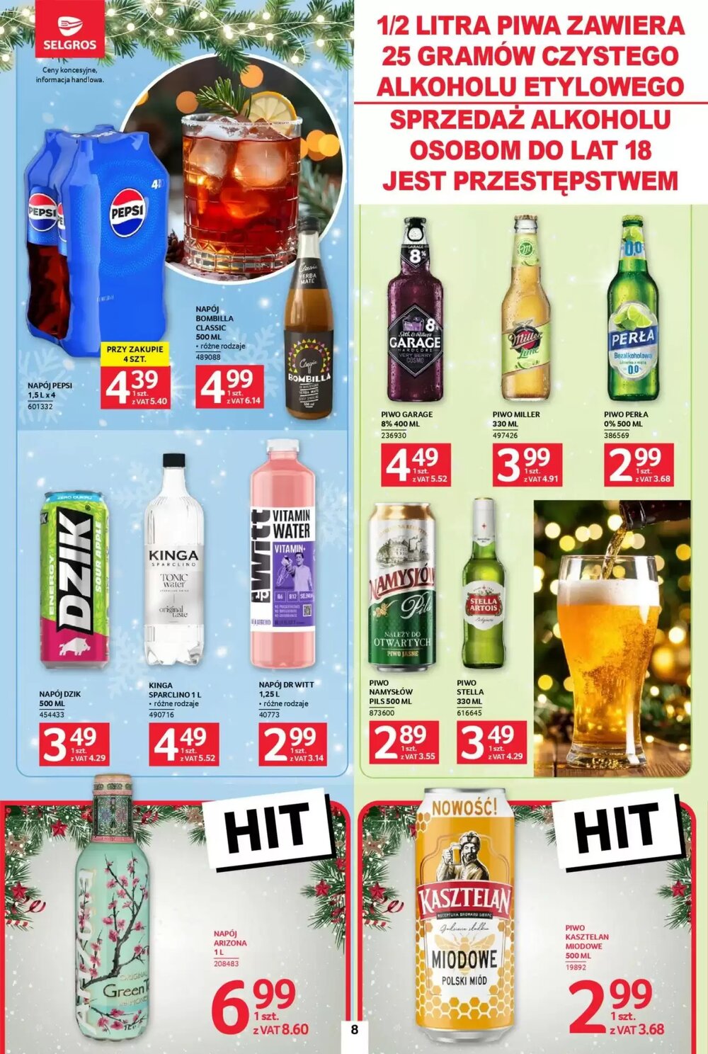 Gazetka promocyjna Selgros  ważna od 27.11.2025 - Strona 8.