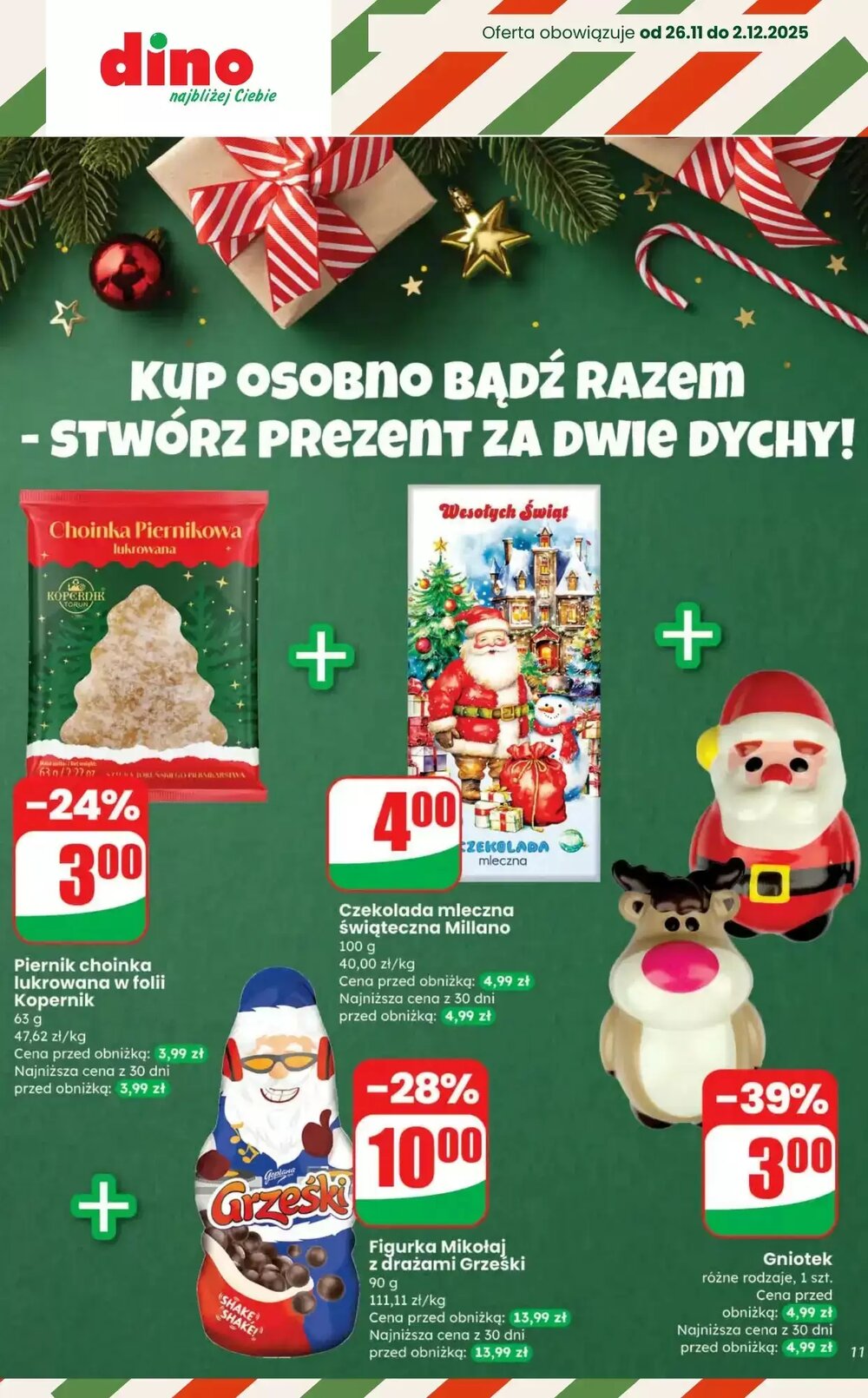 Gazetka promocyjna Dino  ważna od 27.11.2025 - Strona 10.