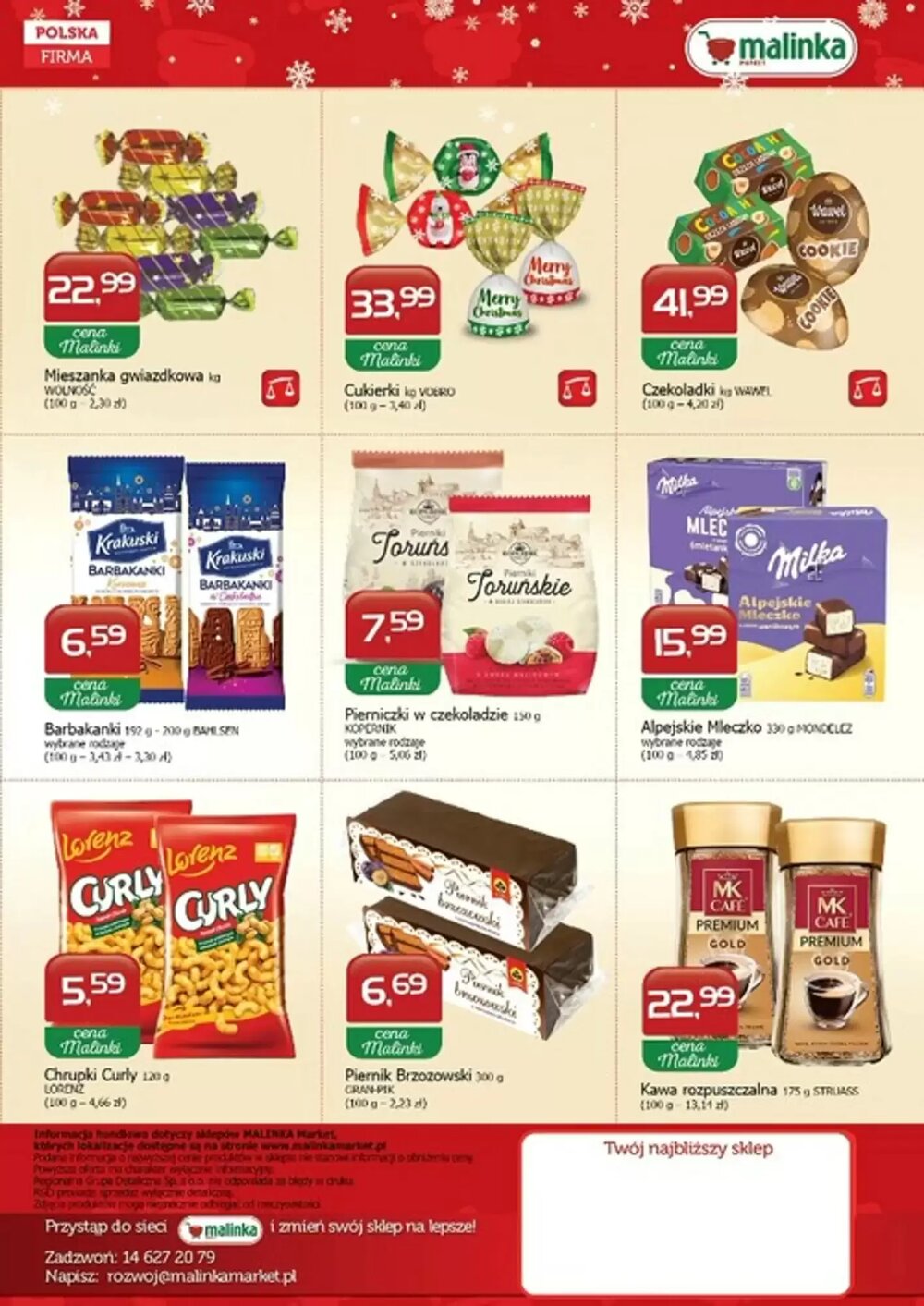 Gazetka promocyjna Malinka Market  ważna od 27.11.2025 - Strona 2.