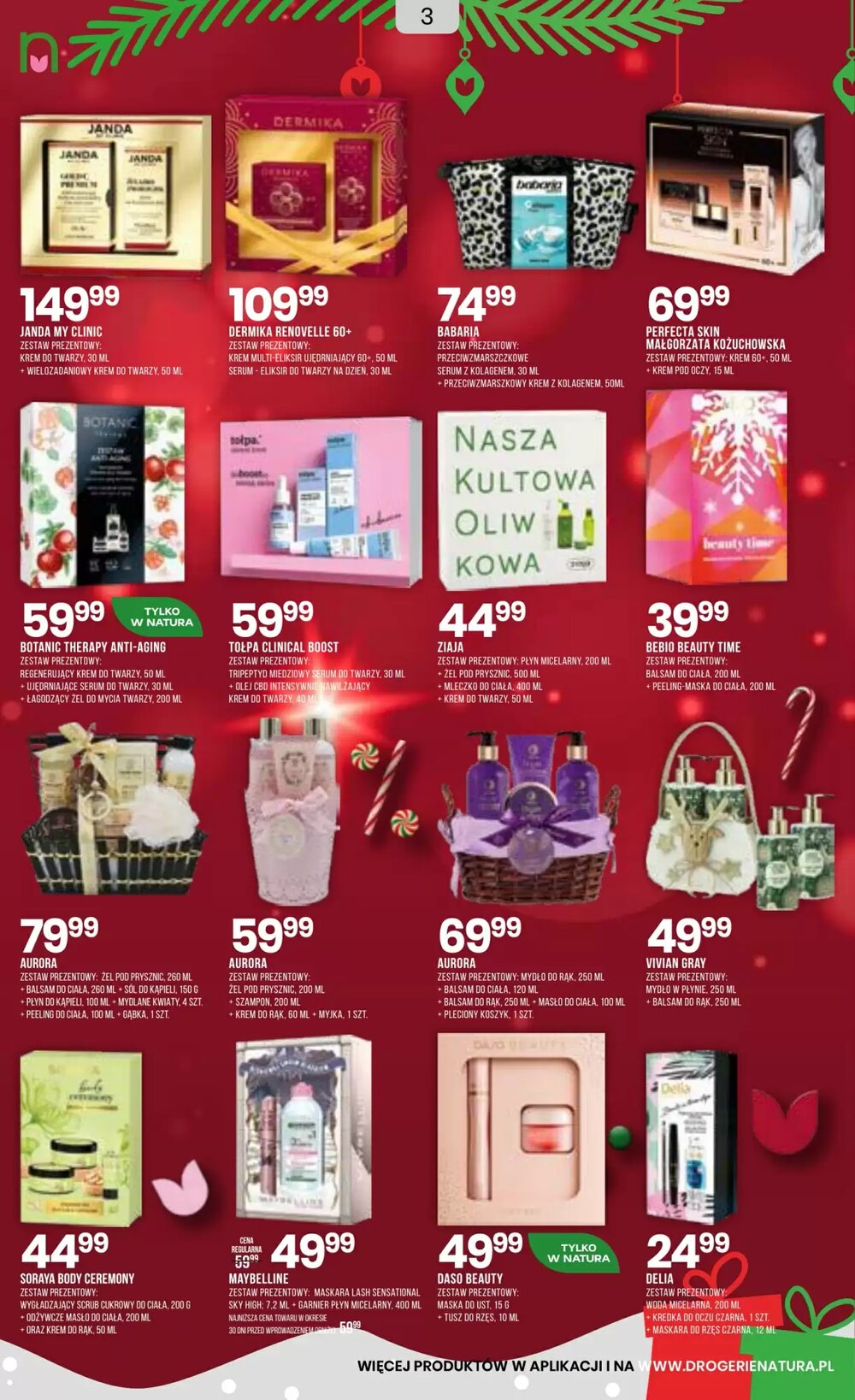 Gazetka promocyjna Drogerie Natura  ważna od 27.11.2025 - Strona 3.