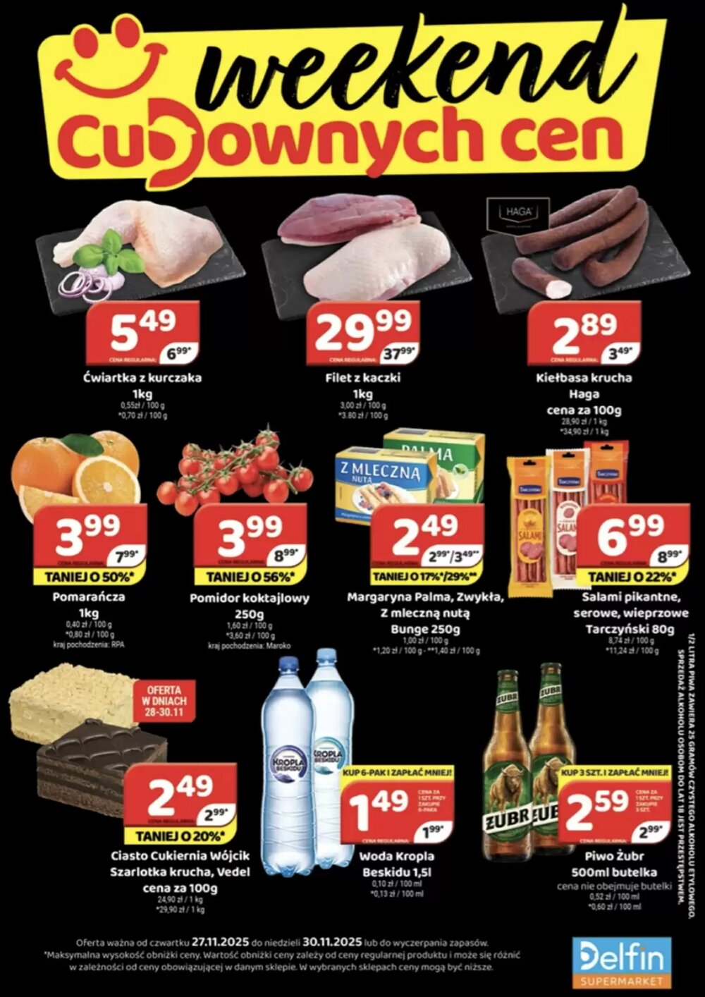 Gazetka promocyjna Delfin  ważna od 27.11.2025 - Strona 1.