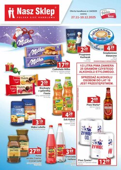 Gazetka promocyjna Nasz Sklep ważna od 27.11.2025