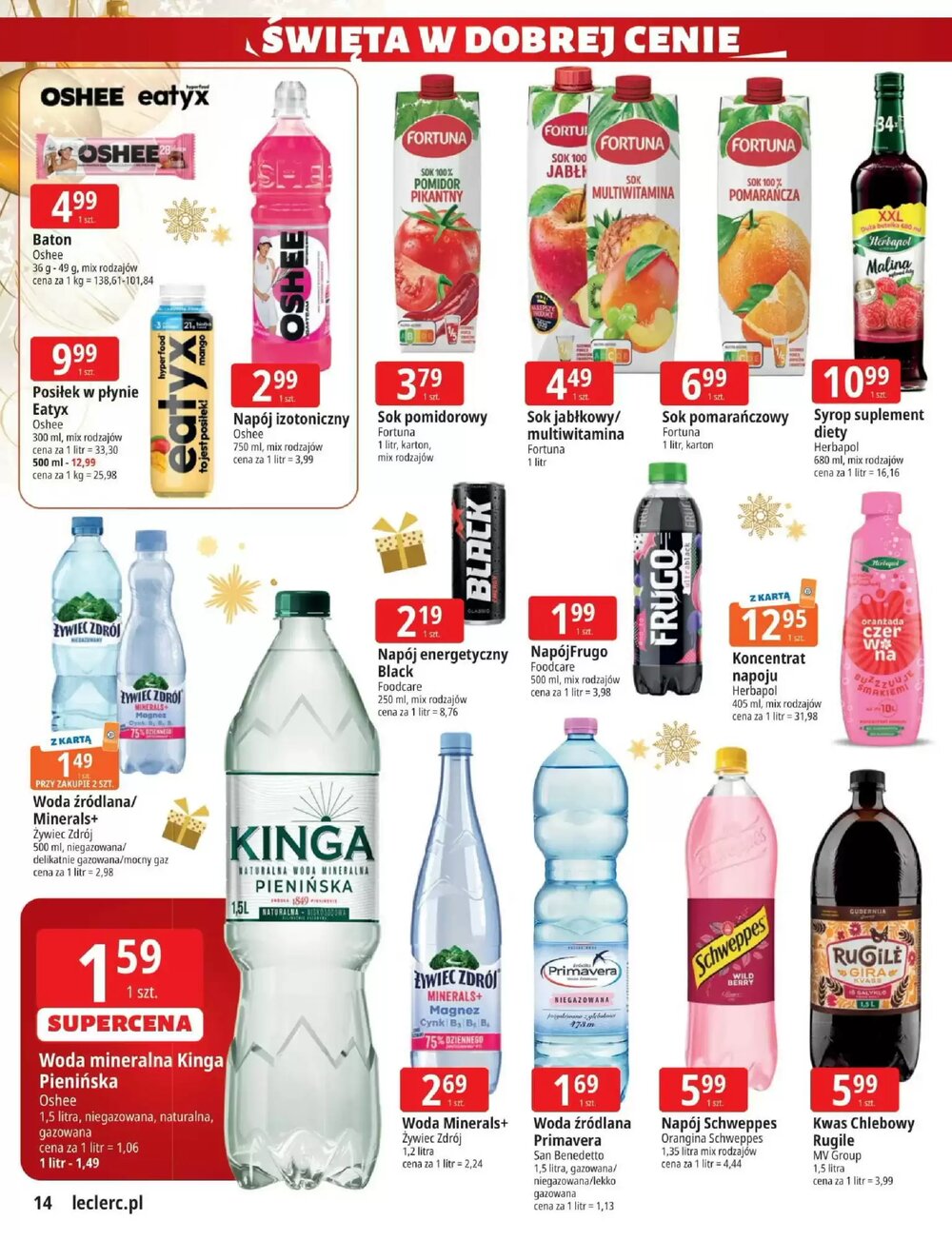 Gazetka promocyjna E.Leclerc  ważna od 27.11.2025 - Strona 12.